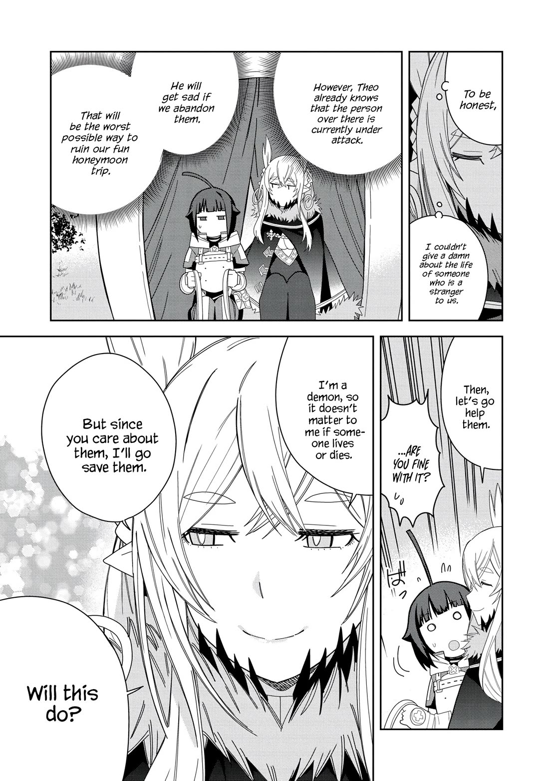 I Summoned the Devil to Grant Me a Wish, but I Married Her Instead Since She Was Adorable ~My New Devil Wife~ Chapter 36 page 24 - Chapter 36: I'll Give it my Best!