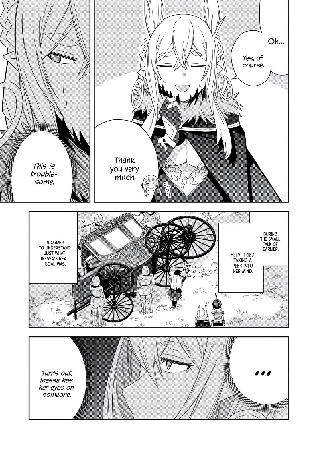 I Summoned the Devil to Grant Me a Wish, but I Married Her Instead Since She Was Adorable ~My New Devil Wife~ Chapter 37 page 14 - Chapter 37: She has her Eyes on Me