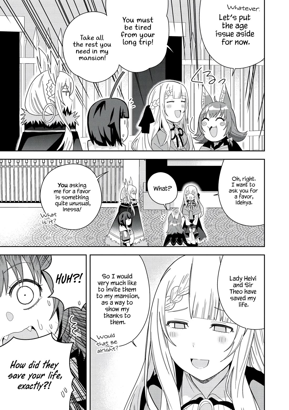 I Summoned the Devil to Grant Me a Wish, but I Married Her Instead Since She Was Adorable ~My New Devil Wife~ Chapter 38 page 13 - Chapter 38: Are You a Child?