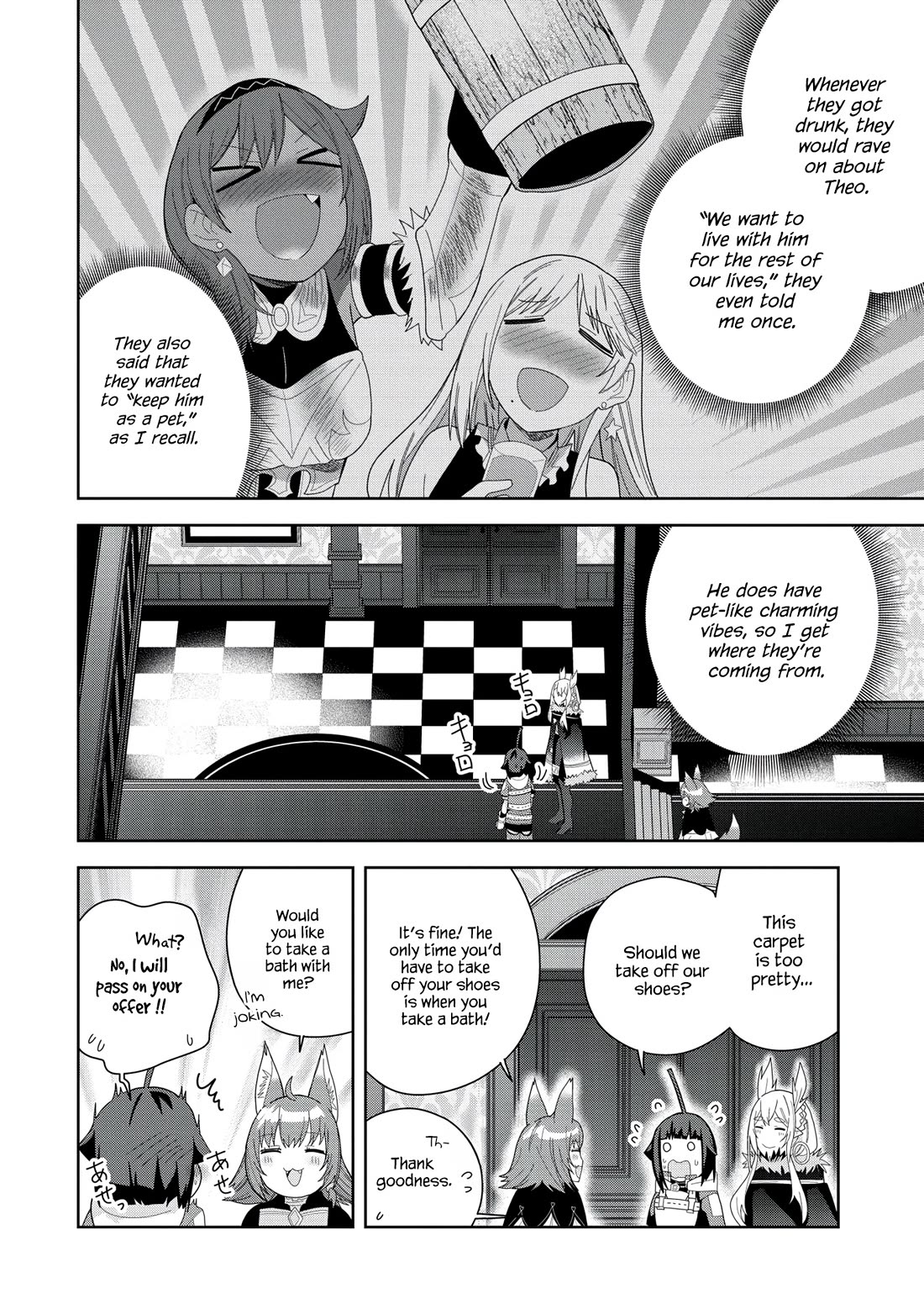 I Summoned the Devil to Grant Me a Wish, but I Married Her Instead Since She Was Adorable ~My New Devil Wife~ Chapter 38 page 18 - Chapter 38: Are You a Child?