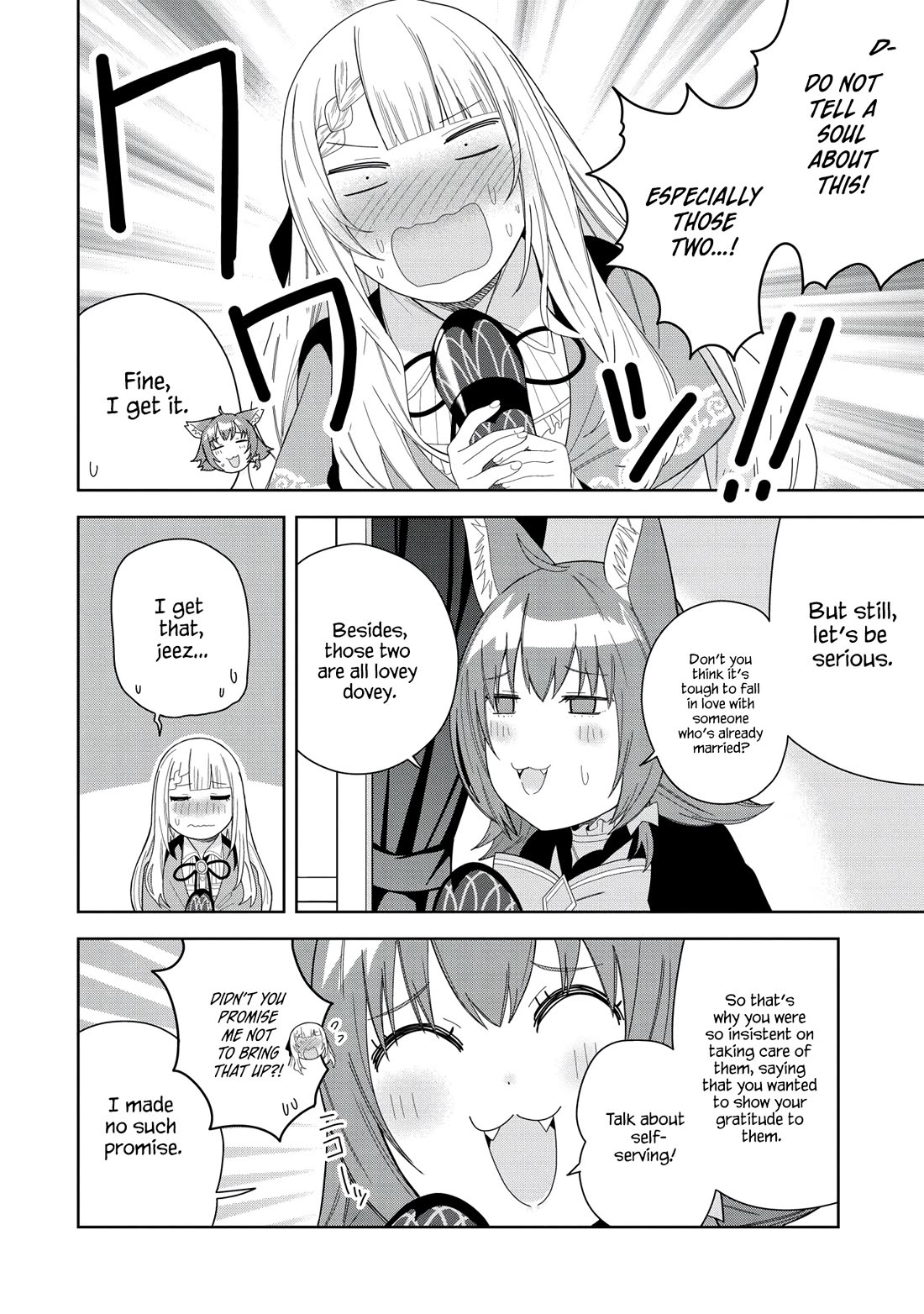 I Summoned the Devil to Grant Me a Wish, but I Married Her Instead Since She Was Adorable ~My New Devil Wife~ Chapter 38 page 28 - Chapter 38: Are You a Child?