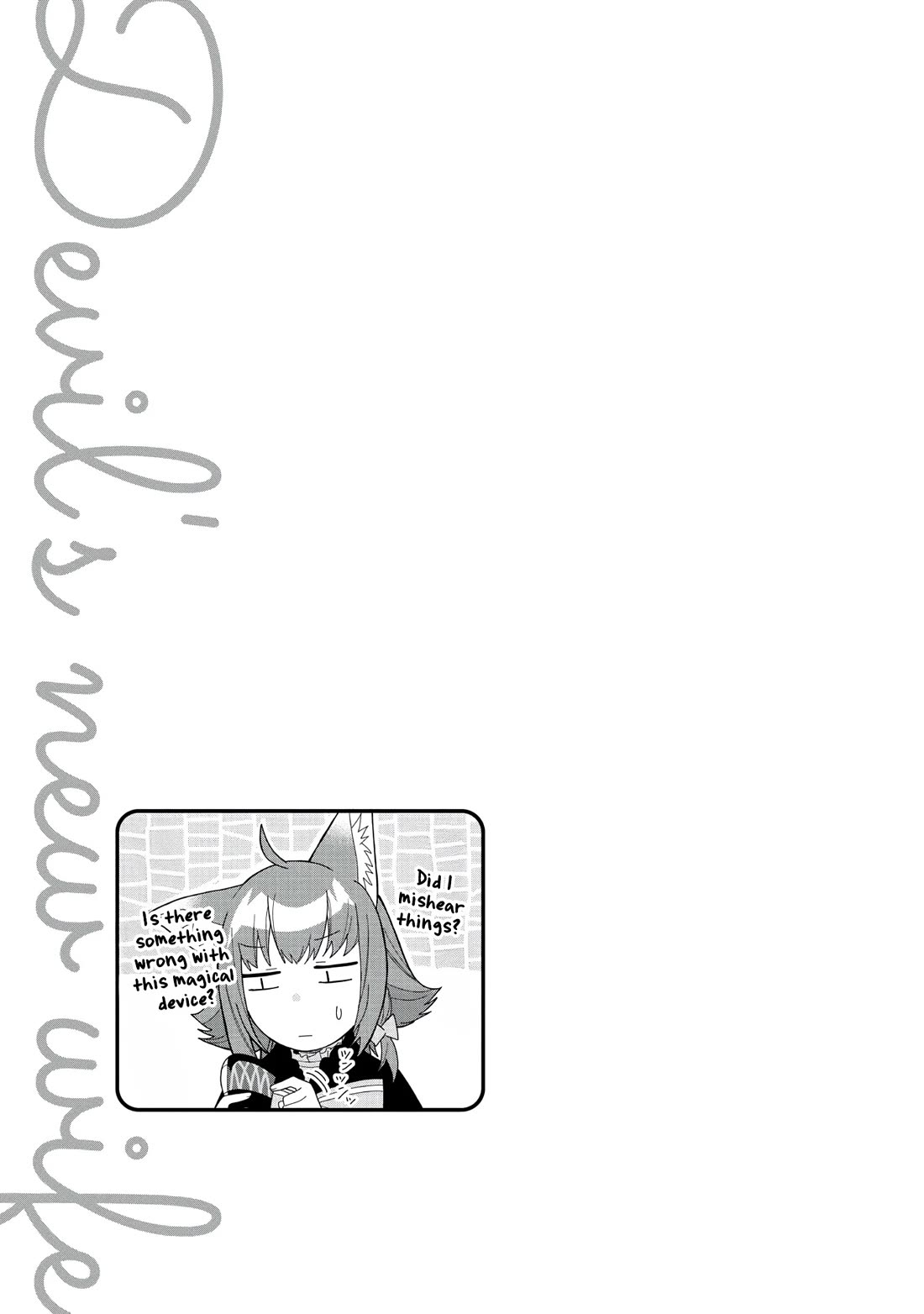 I Summoned the Devil to Grant Me a Wish, but I Married Her Instead Since She Was Adorable ~My New Devil Wife~ Chapter 38 page 31 - Chapter 38: Are You a Child?
