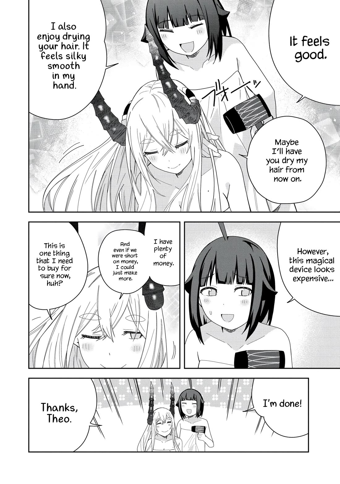 I Summoned the Devil to Grant Me a Wish, but I Married Her Instead Since She Was Adorable ~My New Devil Wife~ Chapter 39 page 10 - Chapter 39: I Want to Stay with You for the Rest of my Life