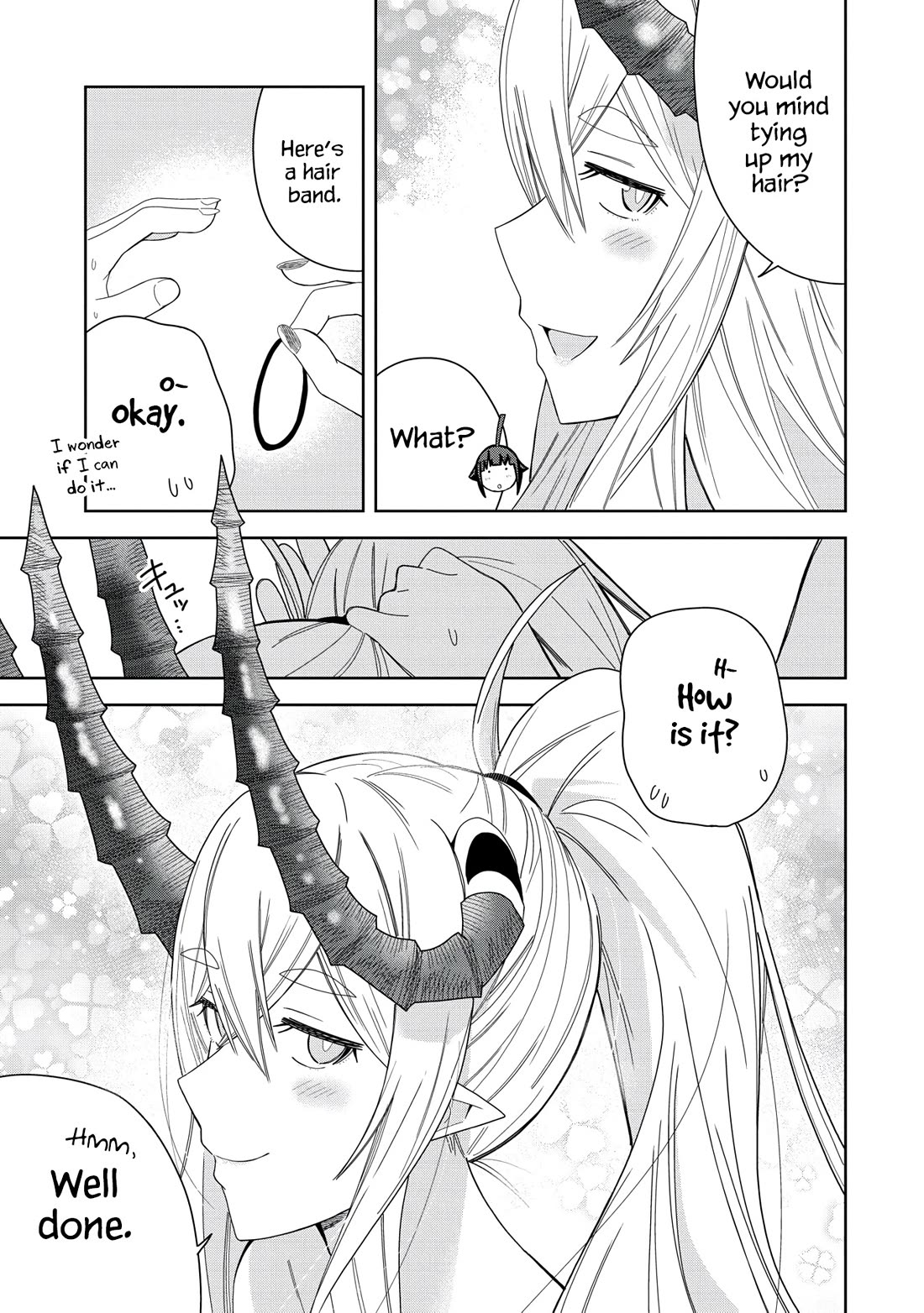 I Summoned the Devil to Grant Me a Wish, but I Married Her Instead Since She Was Adorable ~My New Devil Wife~ Chapter 39 page 11 - Chapter 39: I Want to Stay with You for the Rest of my Life