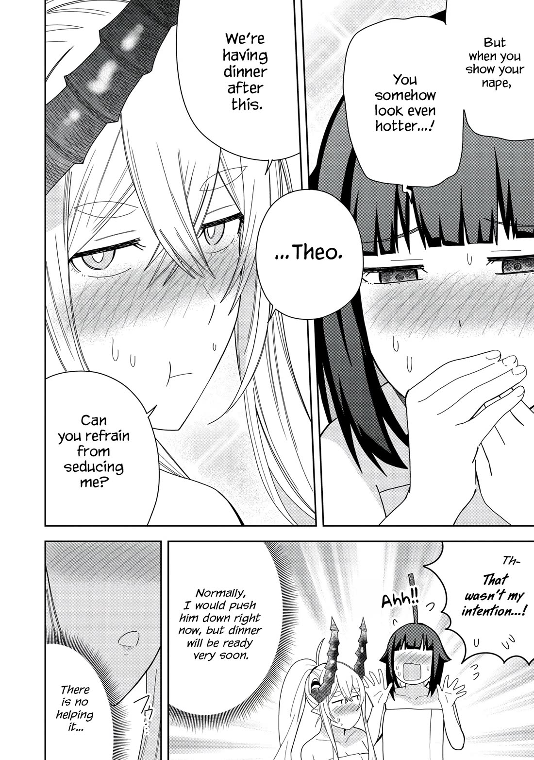 I Summoned the Devil to Grant Me a Wish, but I Married Her Instead Since She Was Adorable ~My New Devil Wife~ Chapter 39 page 14 - Chapter 39: I Want to Stay with You for the Rest of my Life