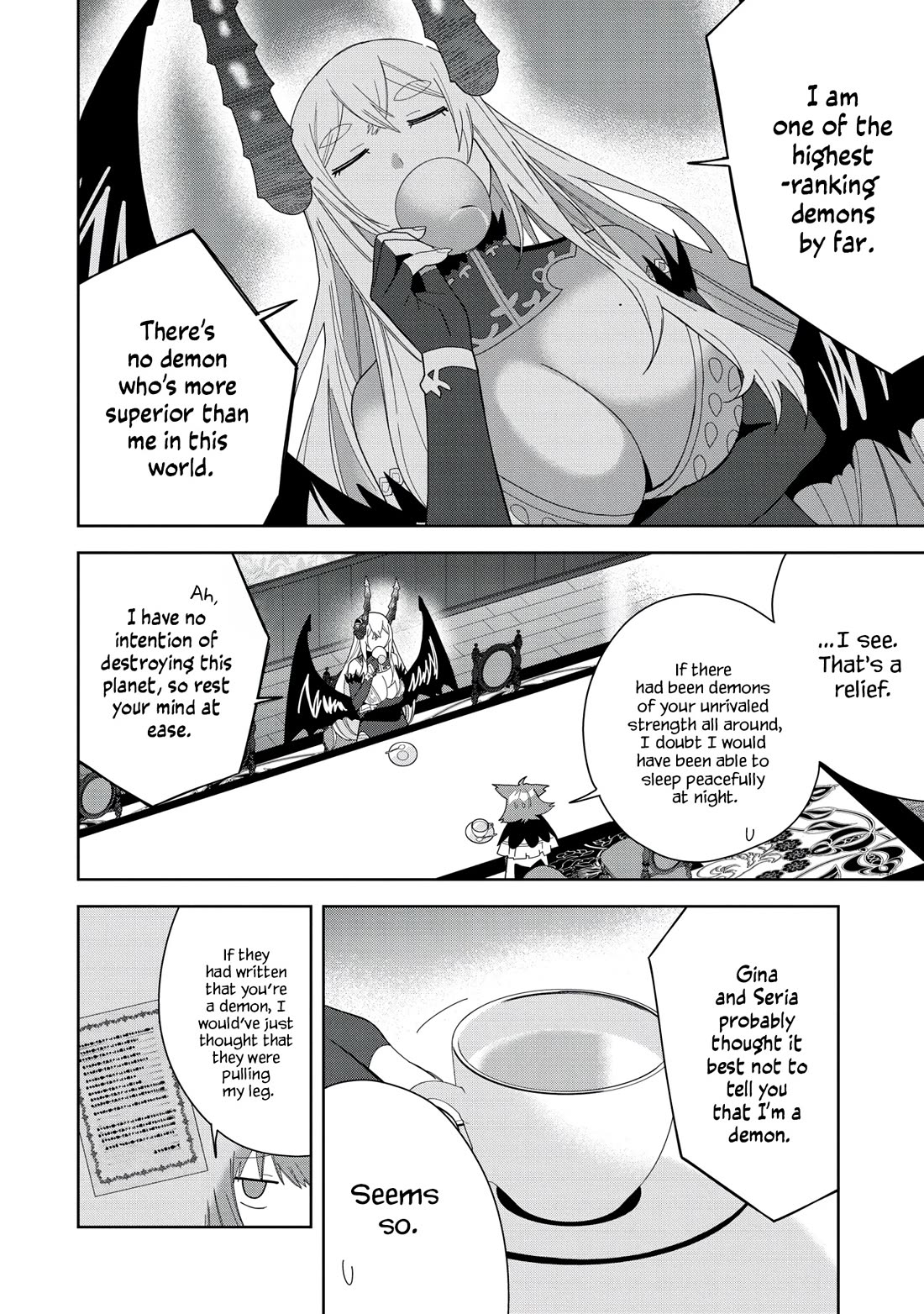 I Summoned the Devil to Grant Me a Wish, but I Married Her Instead Since She Was Adorable ~My New Devil Wife~ Chapter 39 page 28 - Chapter 39: I Want to Stay with You for the Rest of my Life