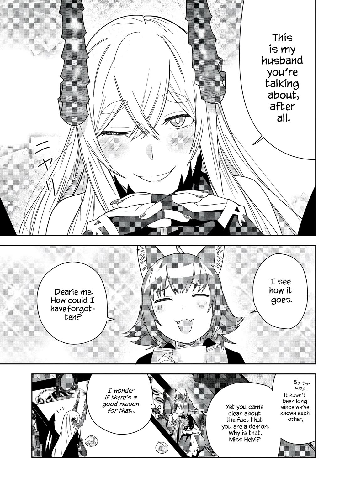 I Summoned the Devil to Grant Me a Wish, but I Married Her Instead Since She Was Adorable ~My New Devil Wife~ Chapter 39 page 33 - Chapter 39: I Want to Stay with You for the Rest of my Life