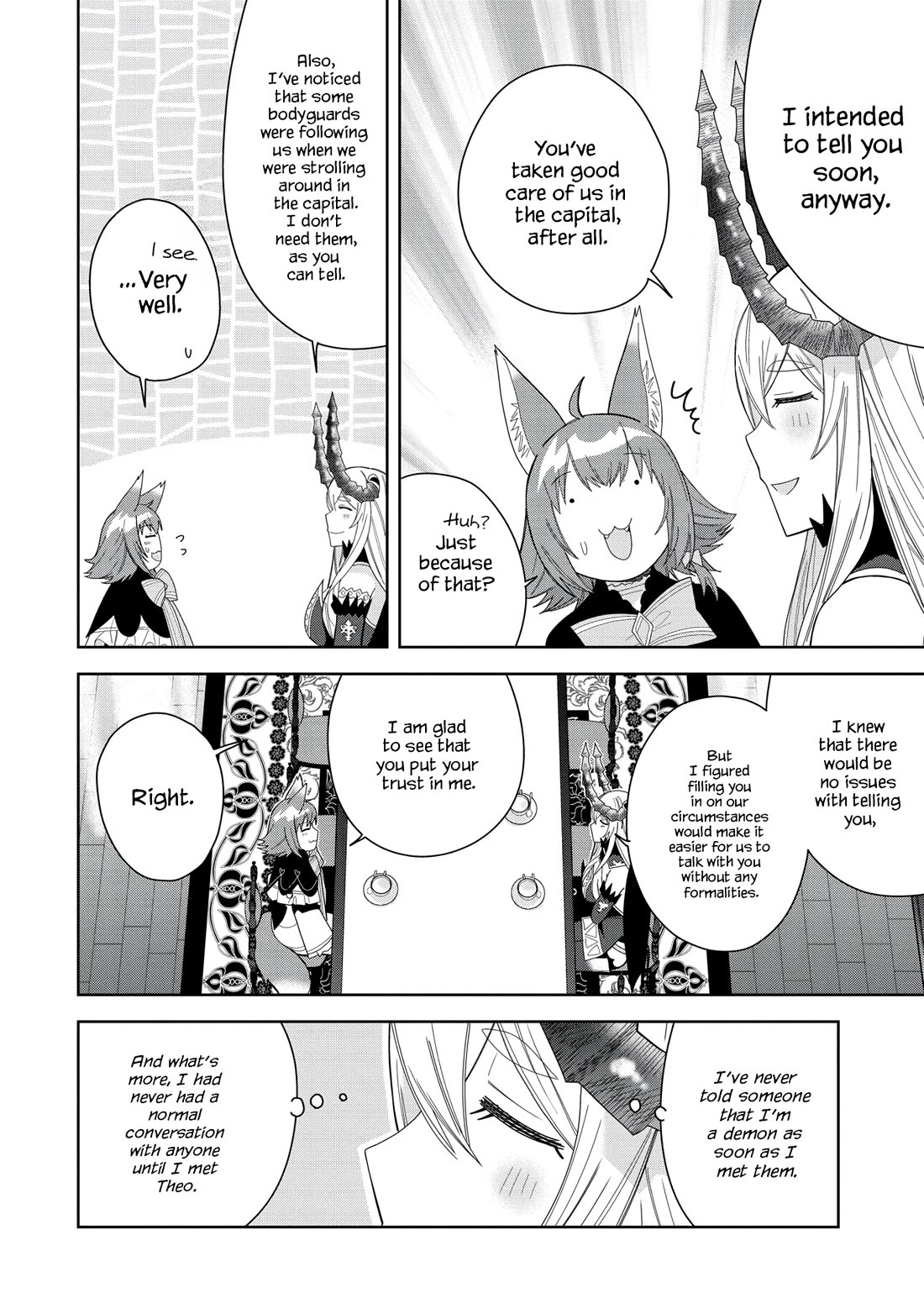 I Summoned the Devil to Grant Me a Wish, but I Married Her Instead Since She Was Adorable ~My New Devil Wife~ Chapter 39 page 34 - Chapter 39: I Want to Stay with You for the Rest of my Life