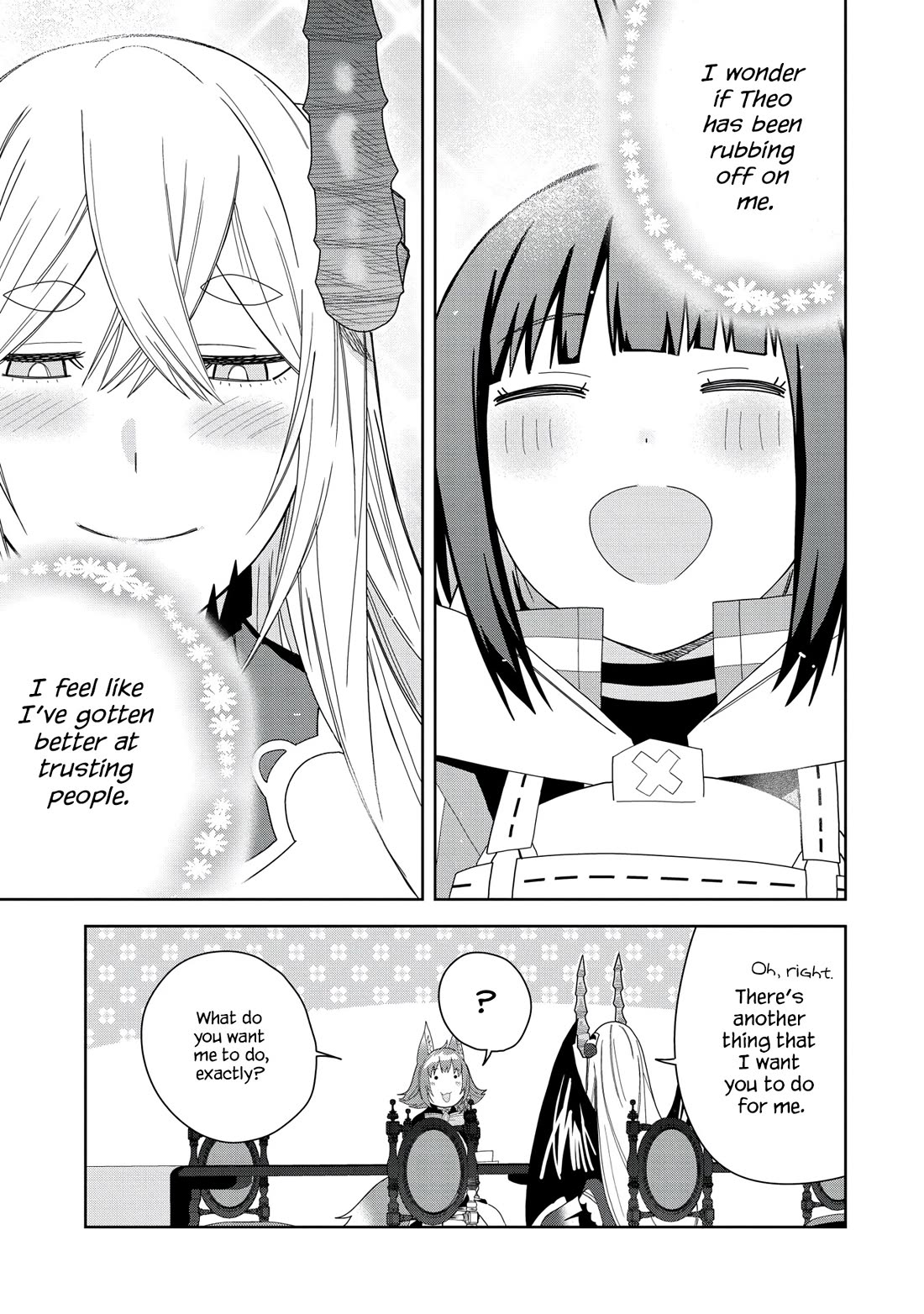 I Summoned the Devil to Grant Me a Wish, but I Married Her Instead Since She Was Adorable ~My New Devil Wife~ Chapter 39 page 35 - Chapter 39: I Want to Stay with You for the Rest of my Life