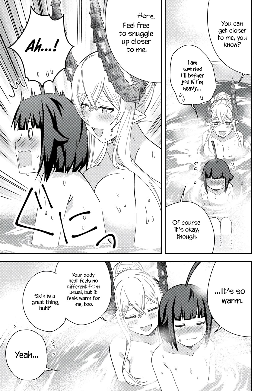 I Summoned the Devil to Grant Me a Wish, but I Married Her Instead Since She Was Adorable ~My New Devil Wife~ Chapter 39 page 5 - Chapter 39: I Want to Stay with You for the Rest of my Life