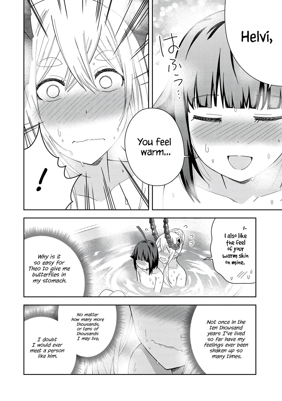 I Summoned the Devil to Grant Me a Wish, but I Married Her Instead Since She Was Adorable ~My New Devil Wife~ Chapter 39 page 6 - Chapter 39: I Want to Stay with You for the Rest of my Life