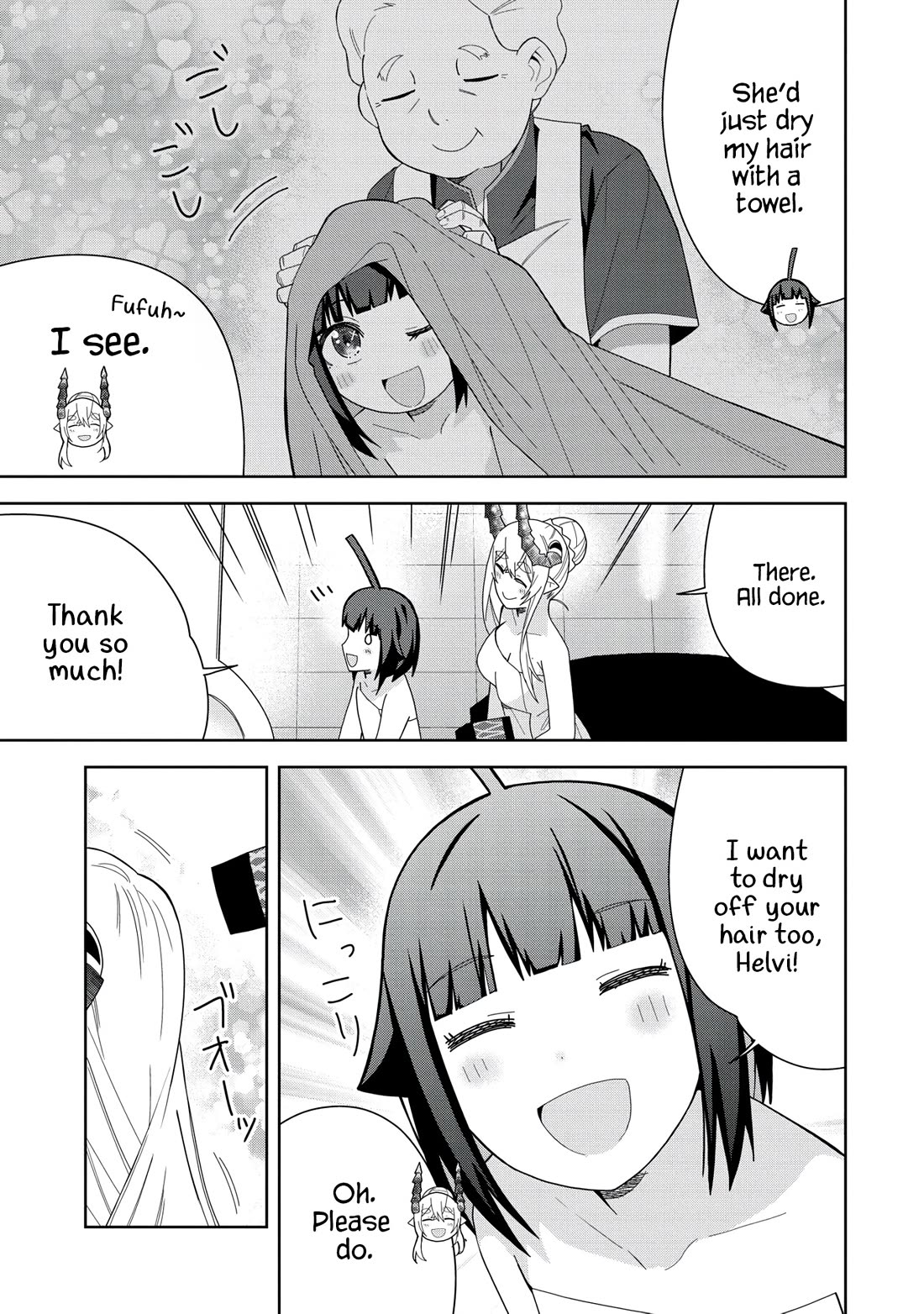I Summoned the Devil to Grant Me a Wish, but I Married Her Instead Since She Was Adorable ~My New Devil Wife~ Chapter 39 page 9 - Chapter 39: I Want to Stay with You for the Rest of my Life