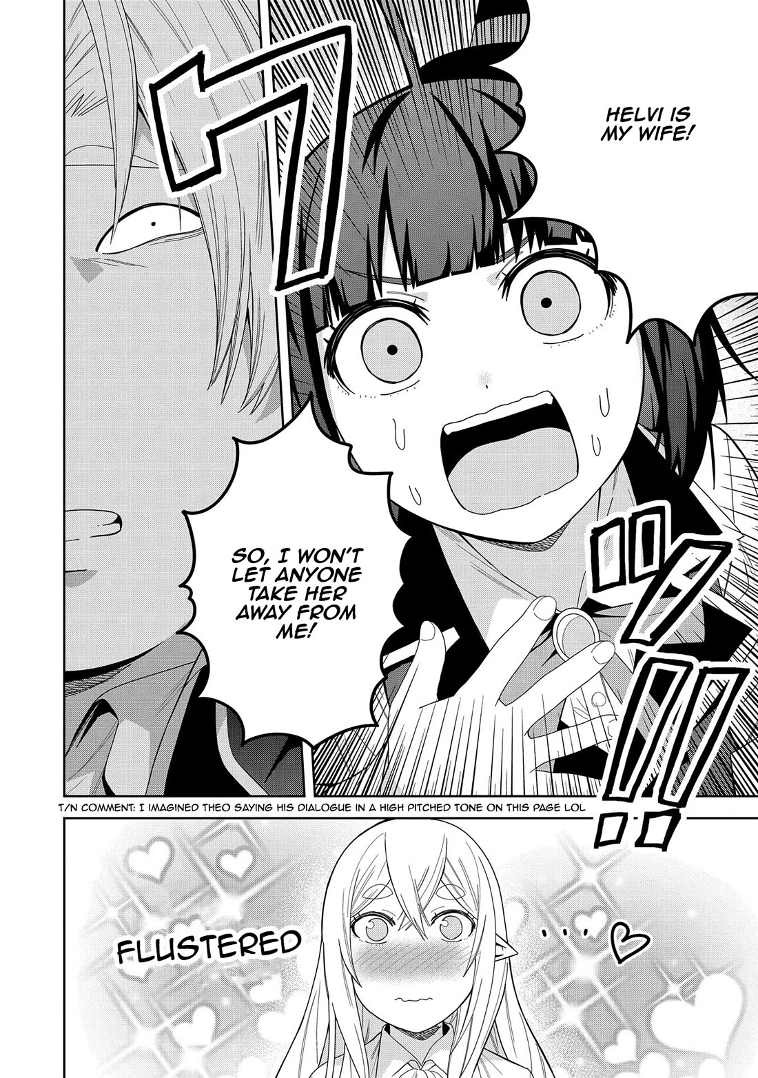 I Summoned the Devil to Grant Me a Wish, but I Married Her Instead Since She Was Adorable ~My New Devil Wife~ Chapter 41 page 10 - Chapter 41: It Made My Heart Skip a Beat