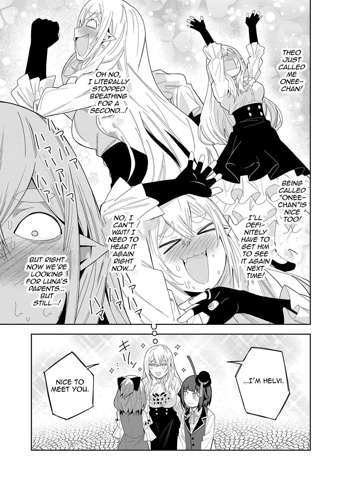 I Summoned the Devil to Grant Me a Wish, but I Married Her Instead Since She Was Adorable ~My New Devil Wife~ Chapter 42 page 17 - Chapter 42: Onee-Chan?!