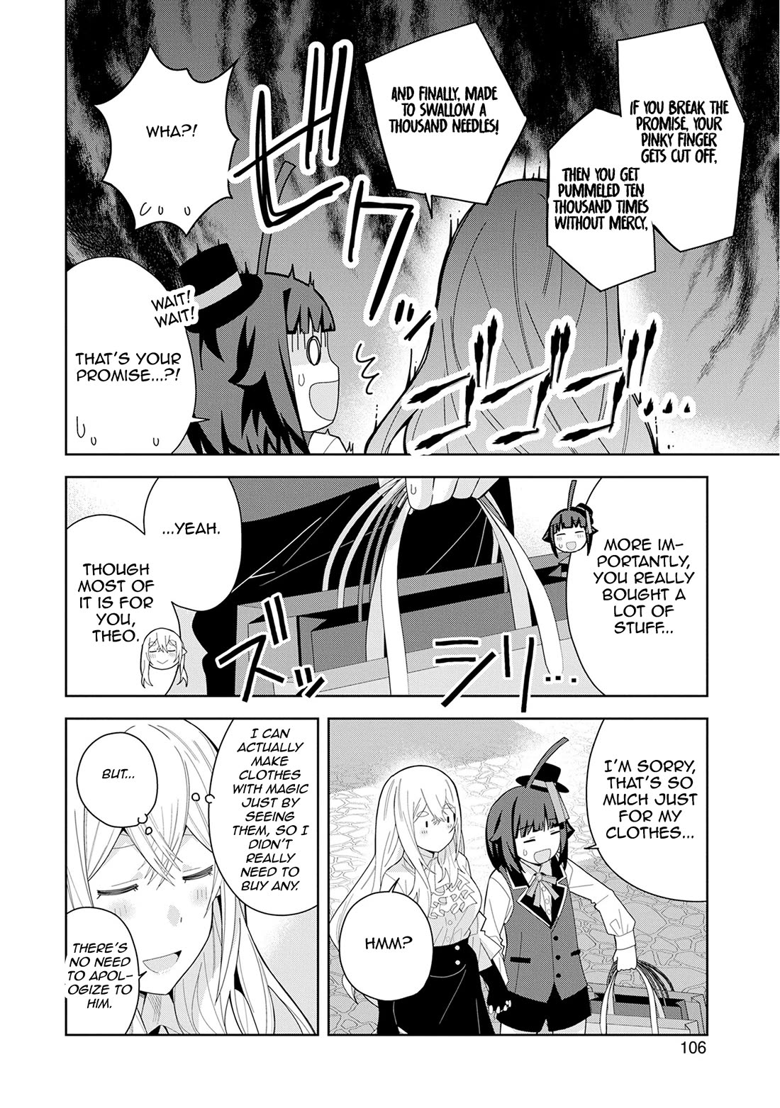 I Summoned the Devil to Grant Me a Wish, but I Married Her Instead Since She Was Adorable ~My New Devil Wife~ Chapter 44 page 12 - Chapter 44: First, Calm Down