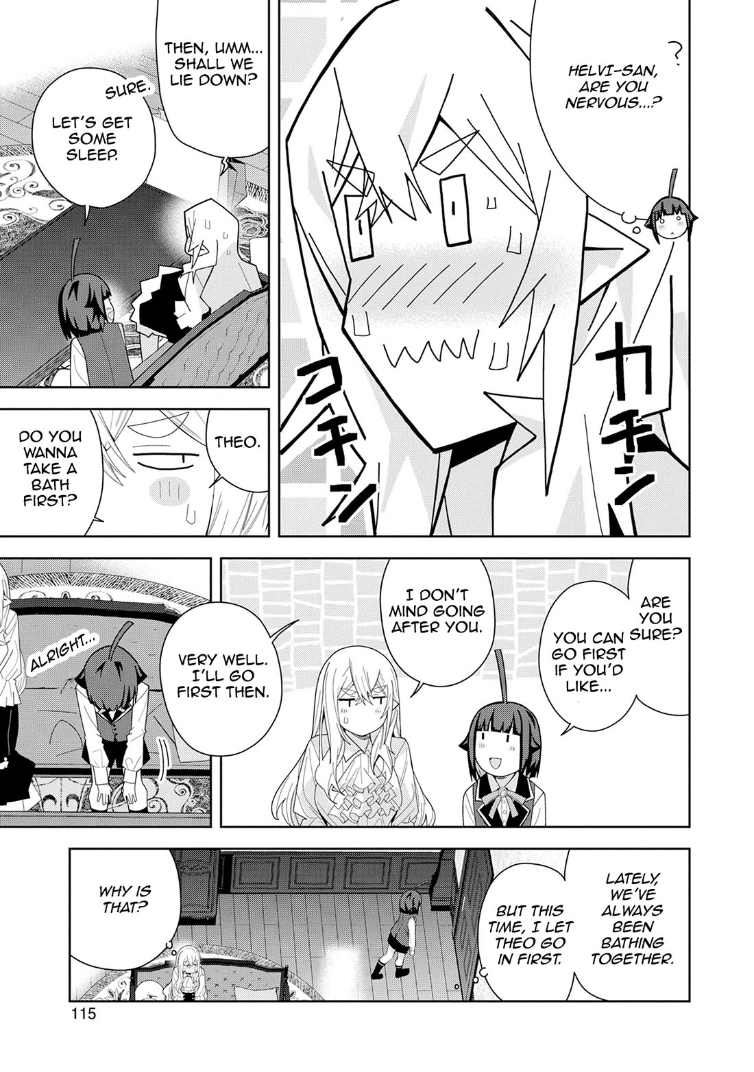 I Summoned the Devil to Grant Me a Wish, but I Married Her Instead Since She Was Adorable ~My New Devil Wife~ Chapter 44 page 21 - Chapter 44: First, Calm Down