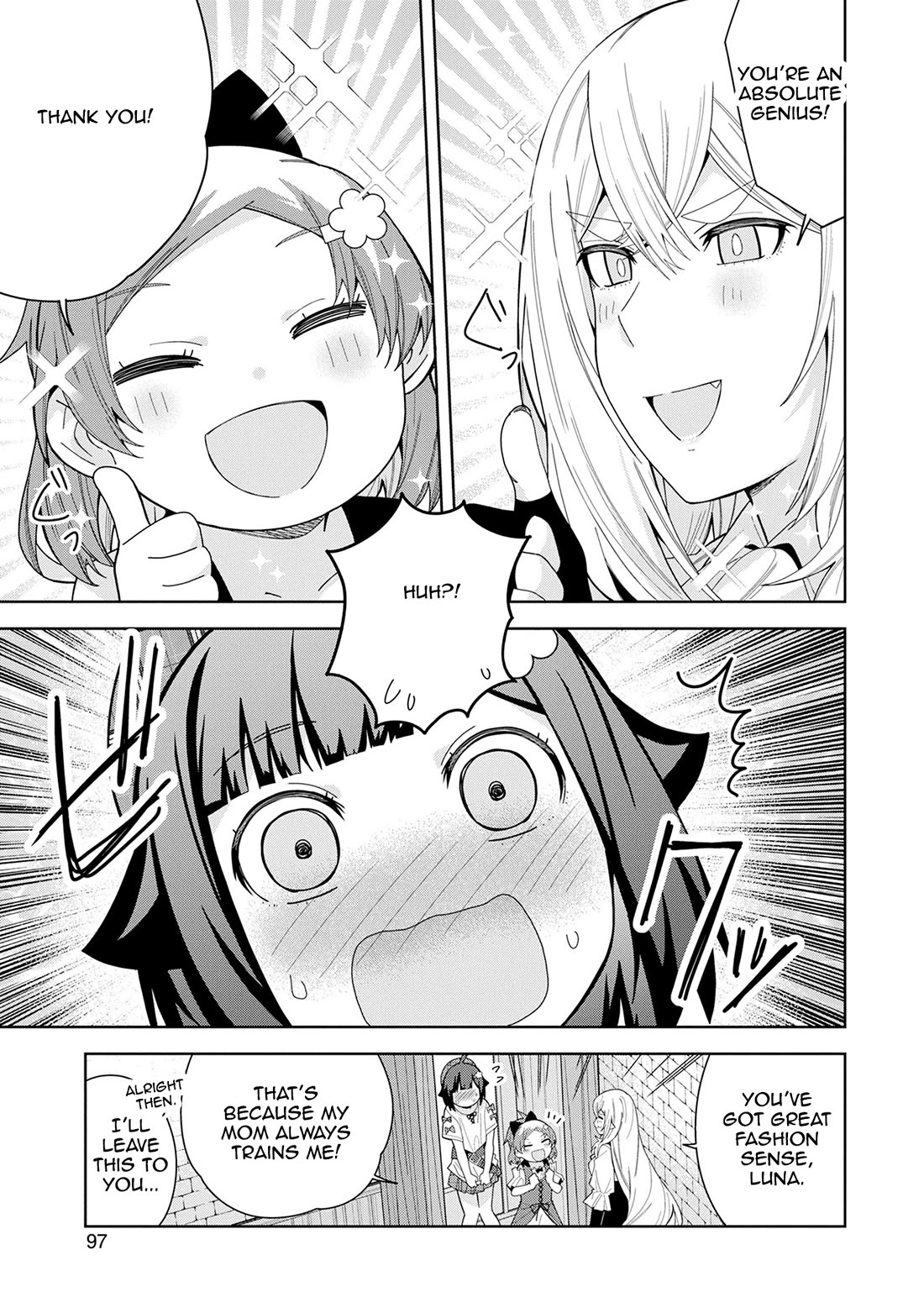 I Summoned the Devil to Grant Me a Wish, but I Married Her Instead Since She Was Adorable ~My New Devil Wife~ Chapter 44 page 3 - Chapter 44: First, Calm Down