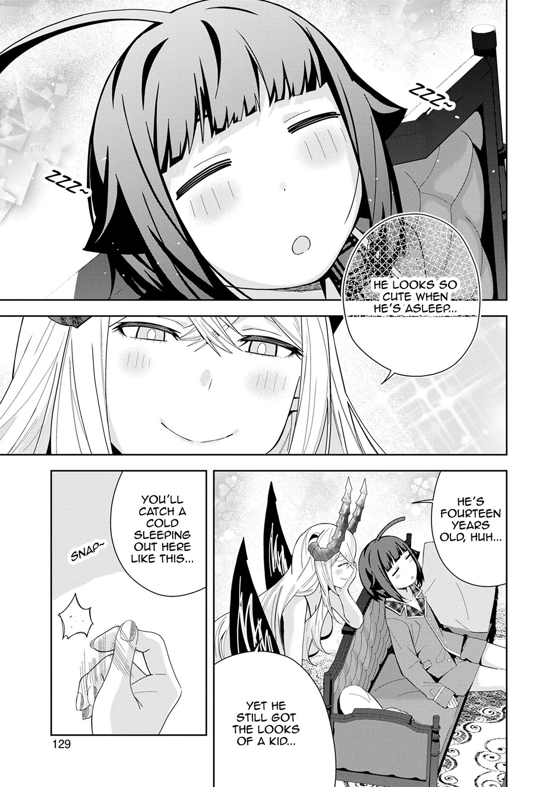 I Summoned the Devil to Grant Me a Wish, but I Married Her Instead Since She Was Adorable ~My New Devil Wife~ Chapter 44 page 35 - Chapter 44: First, Calm Down