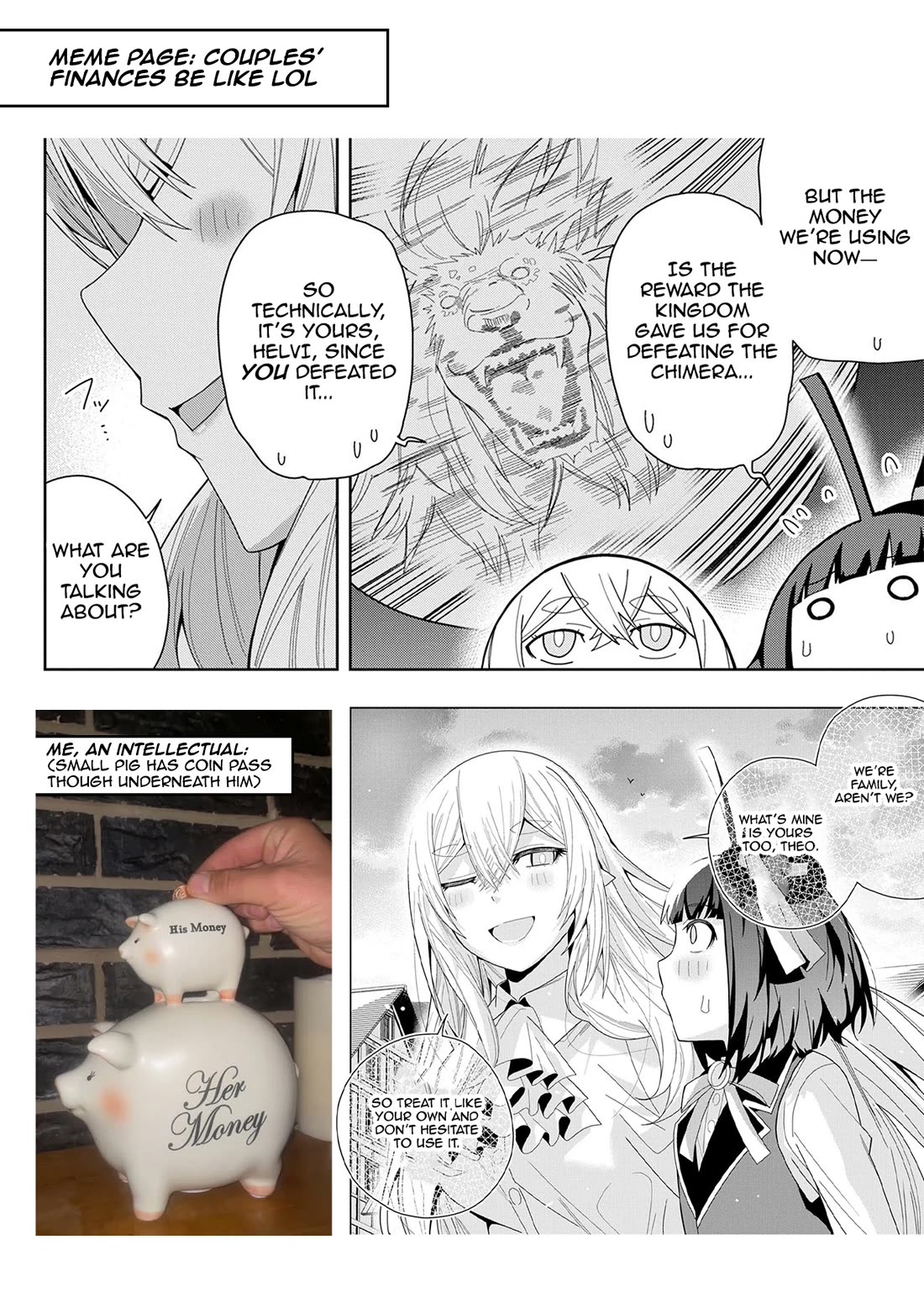 I Summoned the Devil to Grant Me a Wish, but I Married Her Instead Since She Was Adorable ~My New Devil Wife~ Chapter 44 page 40 - Chapter 44: First, Calm Down