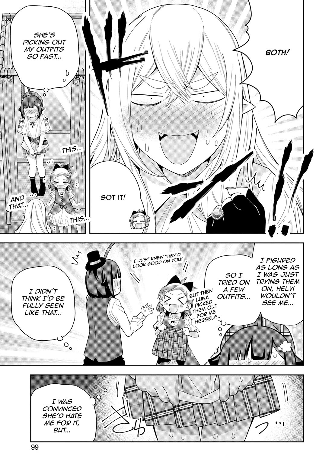 I Summoned the Devil to Grant Me a Wish, but I Married Her Instead Since She Was Adorable ~My New Devil Wife~ Chapter 44 page 5 - Chapter 44: First, Calm Down