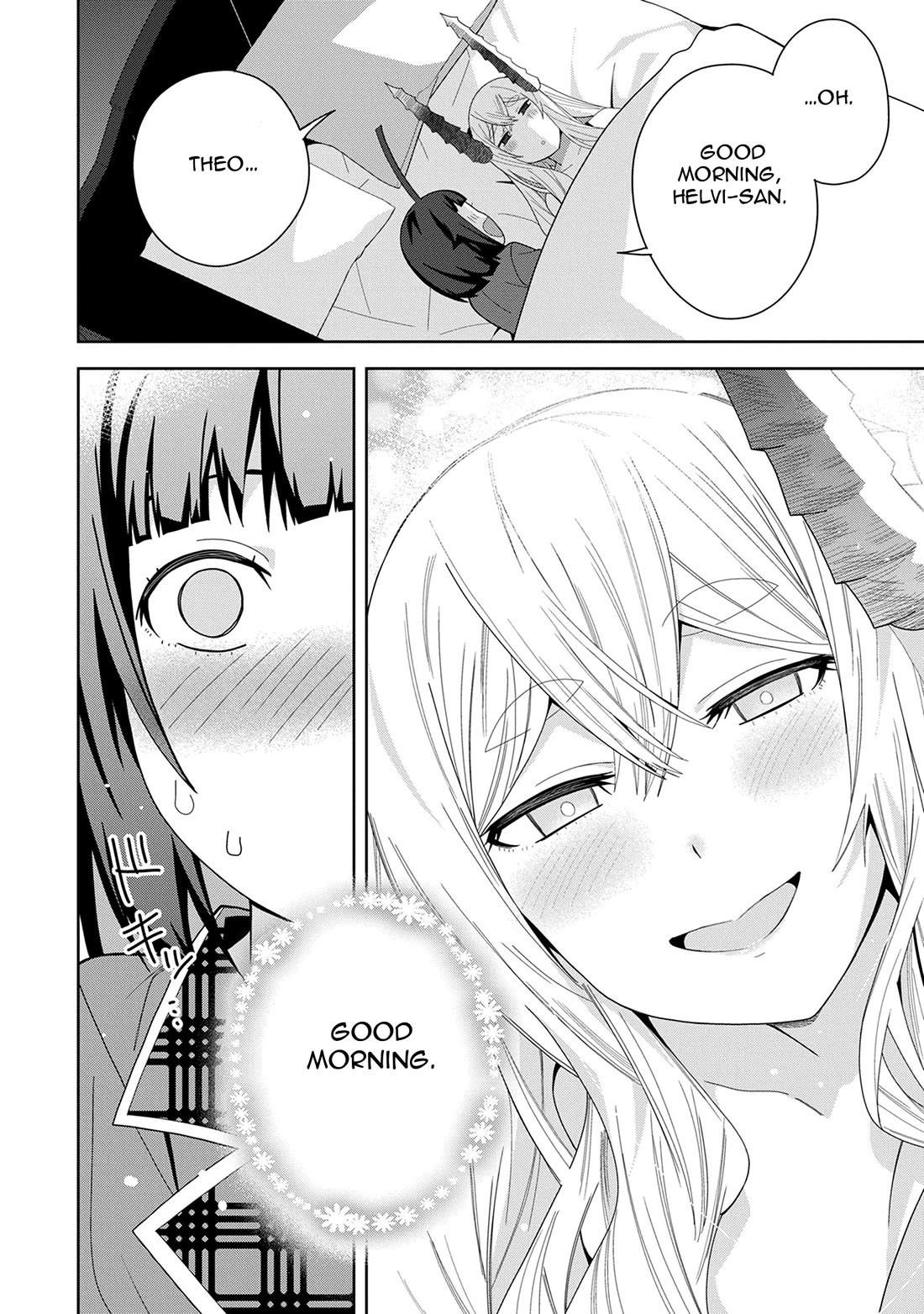 I Summoned the Devil to Grant Me a Wish, but I Married Her Instead Since She Was Adorable ~My New Devil Wife~ Chapter 45 page 10 - Chapter 45: This Isn't a Dream
