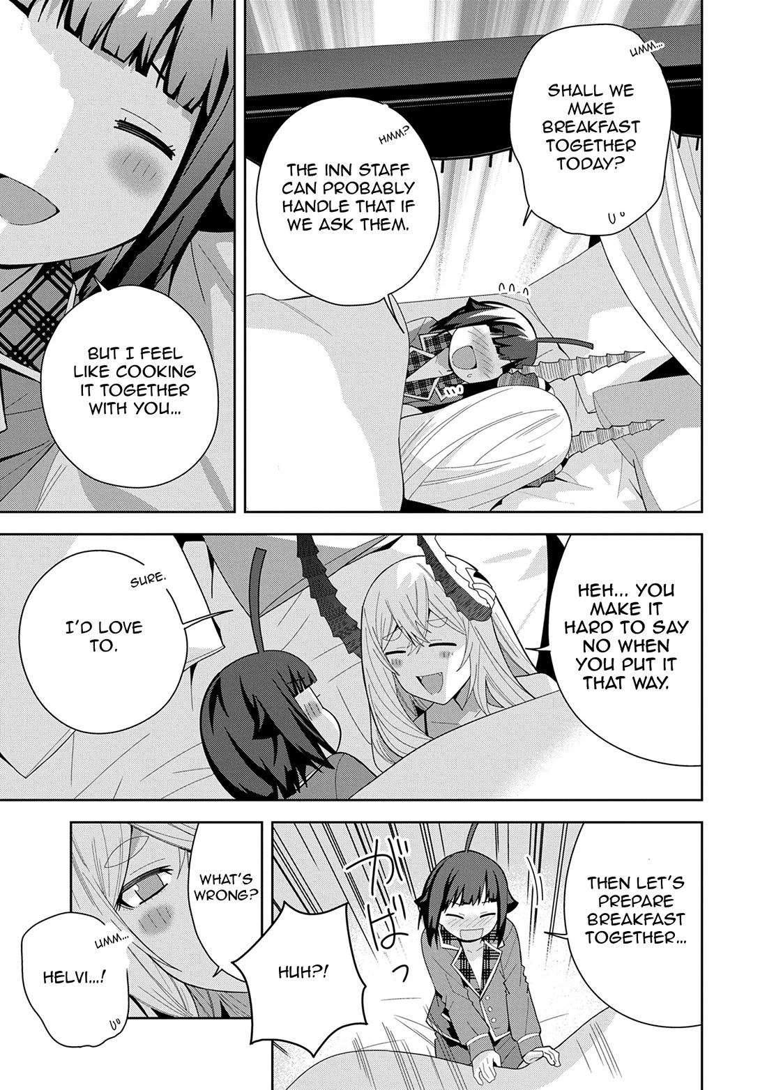 I Summoned the Devil to Grant Me a Wish, but I Married Her Instead Since She Was Adorable ~My New Devil Wife~ Chapter 45 page 11 - Chapter 45: This Isn't a Dream