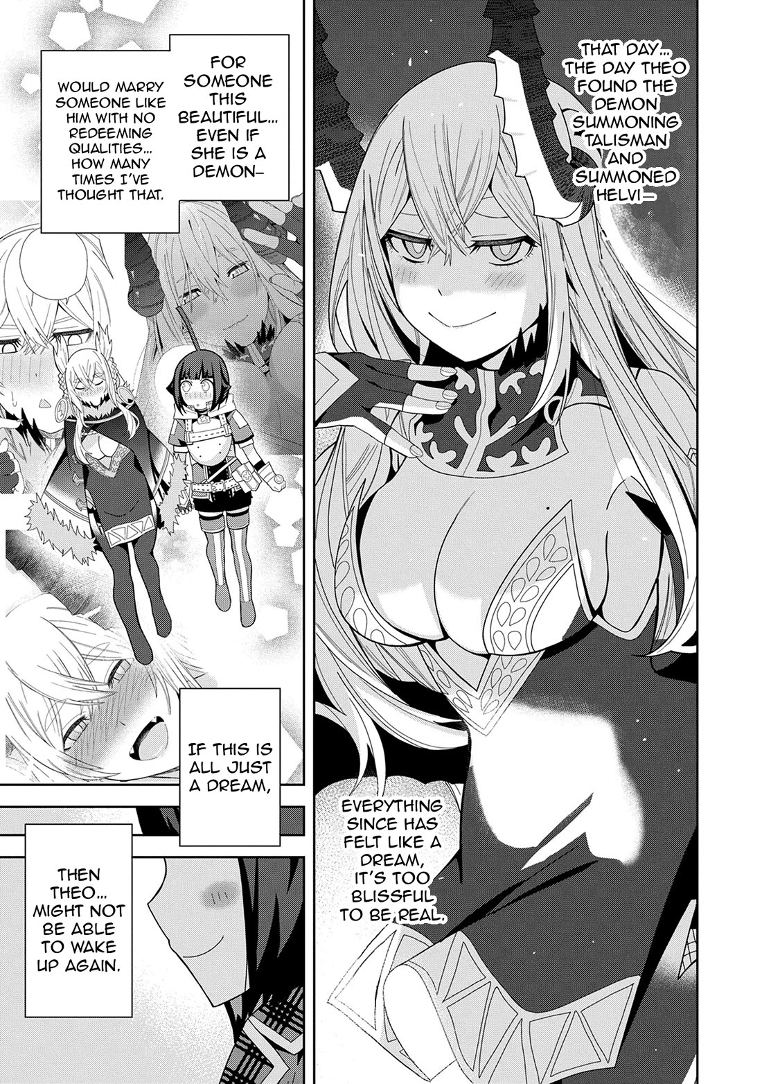 I Summoned the Devil to Grant Me a Wish, but I Married Her Instead Since She Was Adorable ~My New Devil Wife~ Chapter 45 page 7 - Chapter 45: This Isn't a Dream