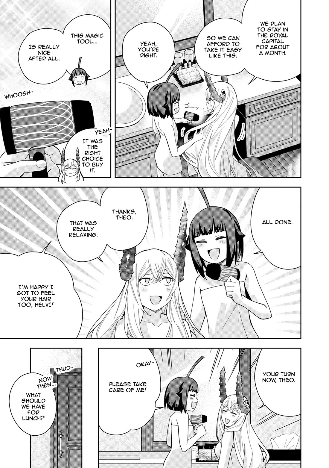I Summoned the Devil to Grant Me a Wish, but I Married Her Instead Since She Was Adorable ~My New Devil Wife~ Chapter 46 page 11 - Chapter 46: I Want My Reward