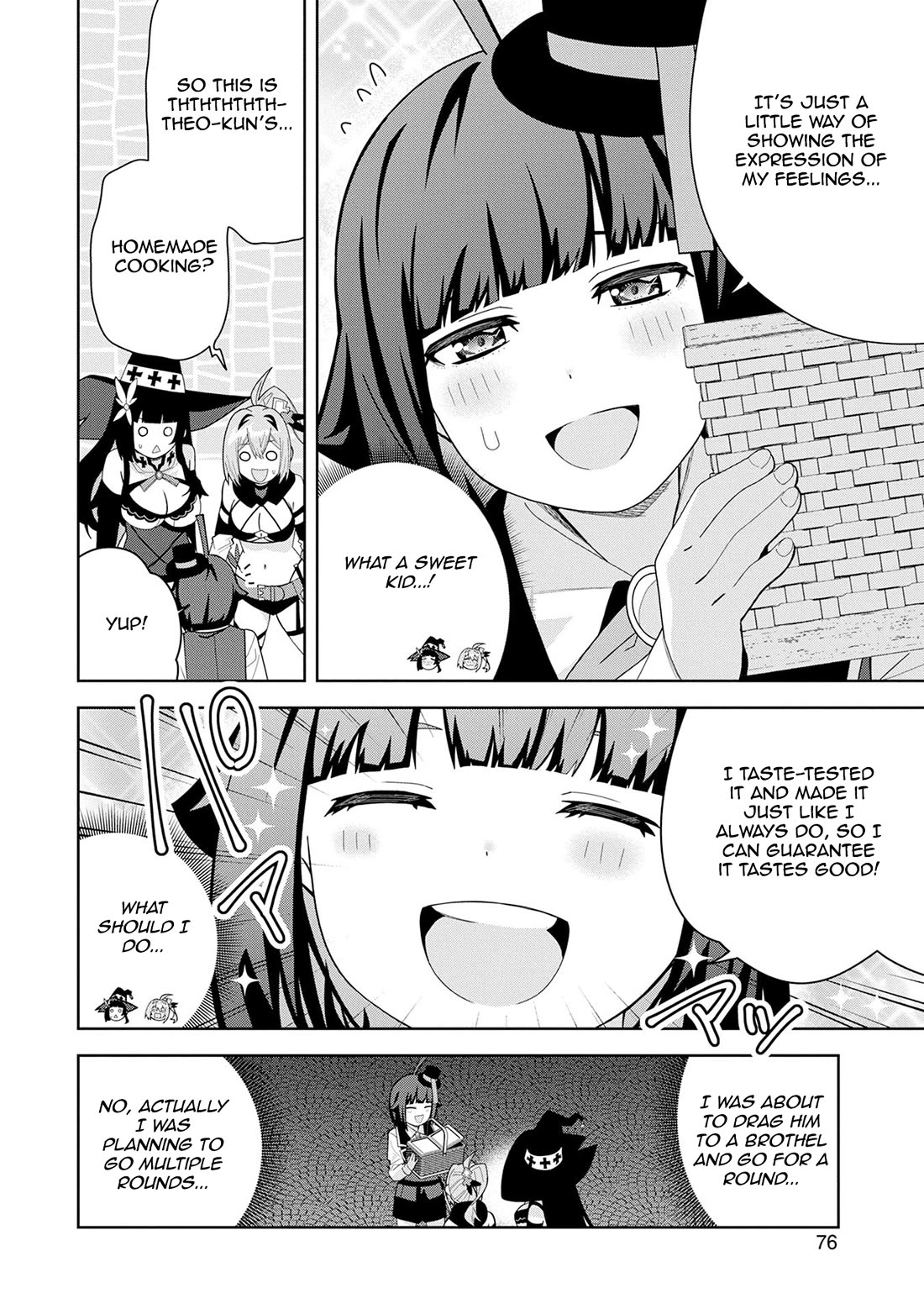 I Summoned the Devil to Grant Me a Wish, but I Married Her Instead Since She Was Adorable ~My New Devil Wife~ Chapter 48 page 12 - Chapter 48: It's Fate That Brought Us Together