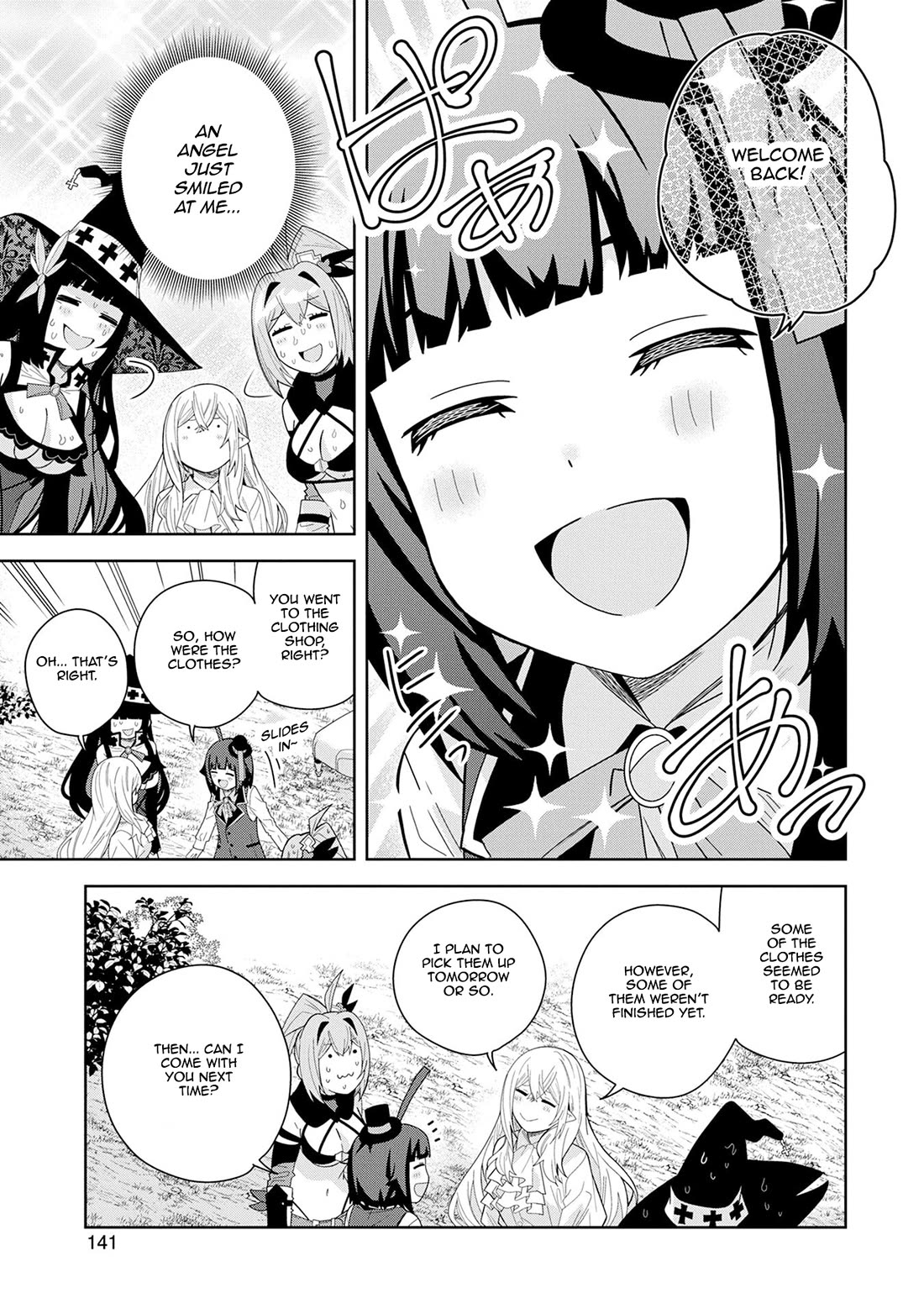 I Summoned the Devil to Grant Me a Wish, but I Married Her Instead Since She Was Adorable ~My New Devil Wife~ Chapter 50 page 9 - Chapter 50: Are You Girls Getting Along?