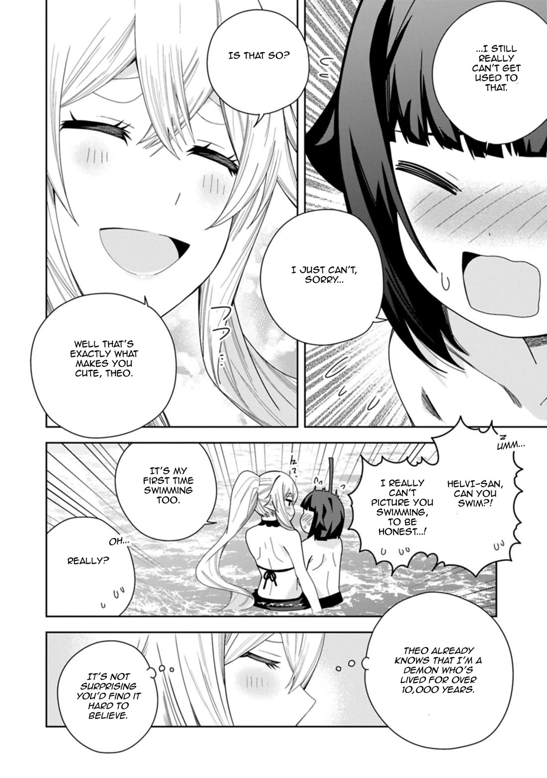 I Summoned the Devil to Grant Me a Wish, but I Married Her Instead Since She Was Adorable ~My New Devil Wife~ Chapter 52 page 18 - Chapter 52: I Want to Make your Heart Skip a Beat
