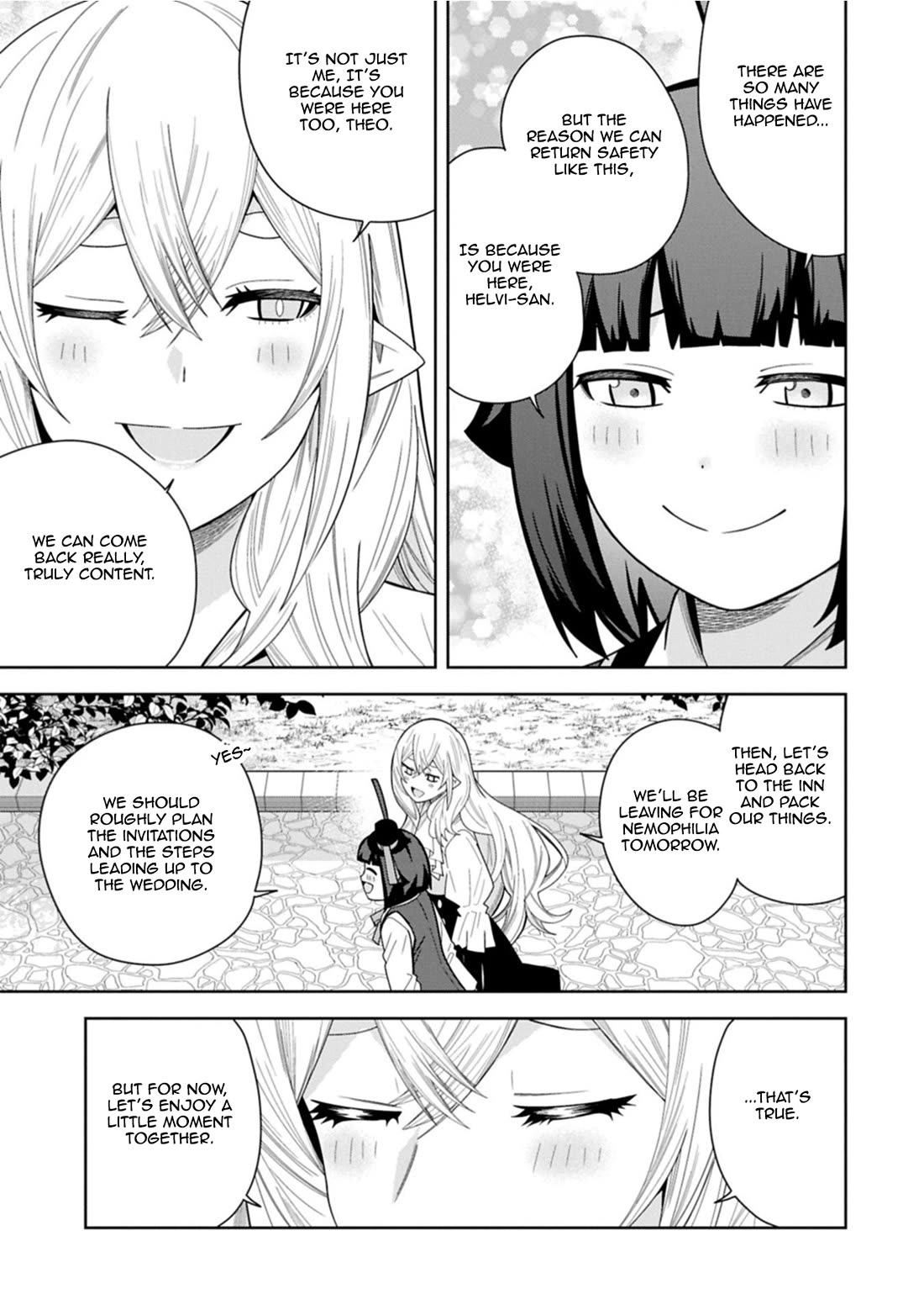 I Summoned the Devil to Grant Me a Wish, but I Married Her Instead Since She Was Adorable ~My New Devil Wife~ Chapter 54 page 11 - Chapter 54: A Feeling of Being Satisfied