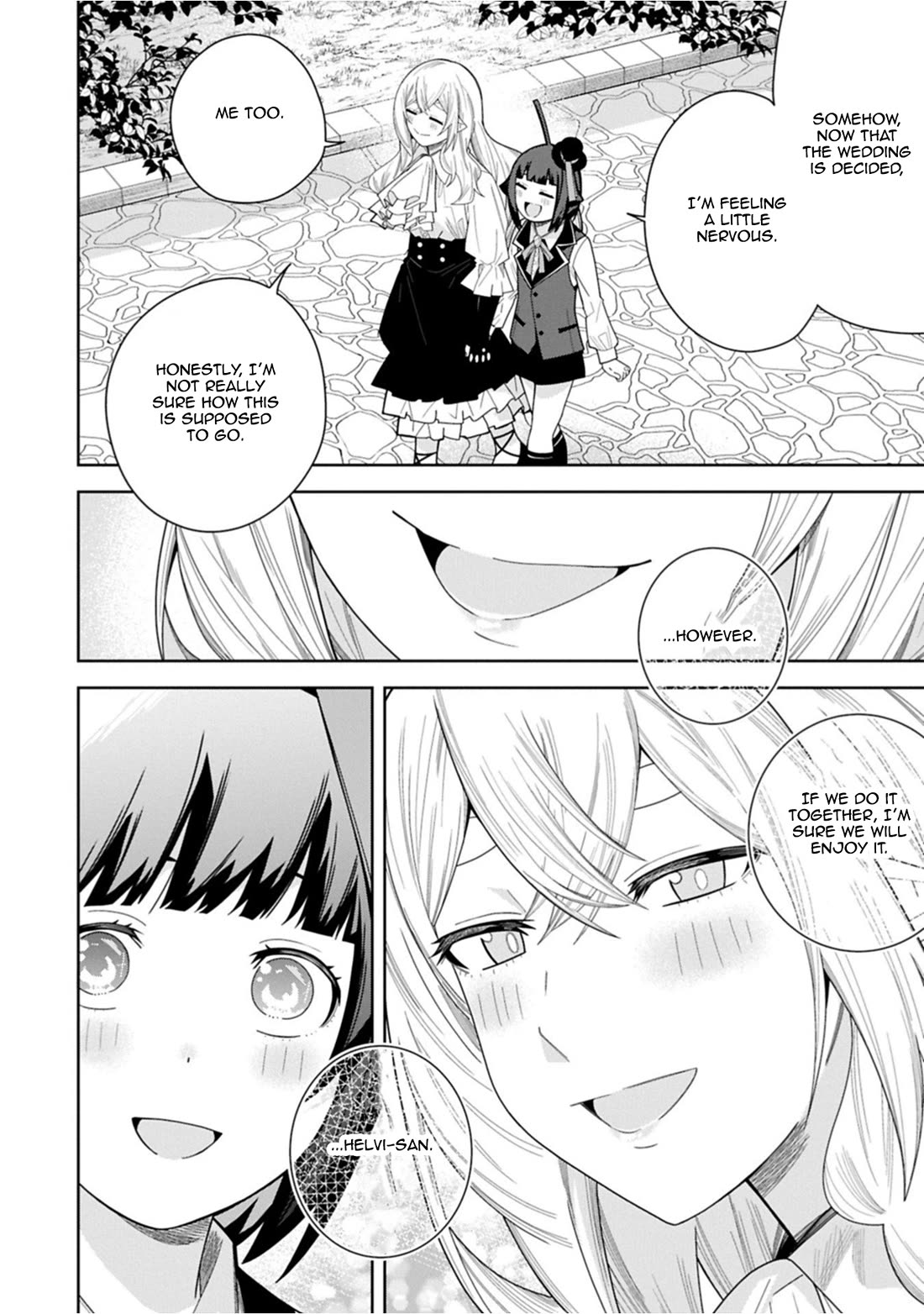 I Summoned the Devil to Grant Me a Wish, but I Married Her Instead Since She Was Adorable ~My New Devil Wife~ Chapter 54 page 8 - Chapter 54: A Feeling of Being Satisfied
