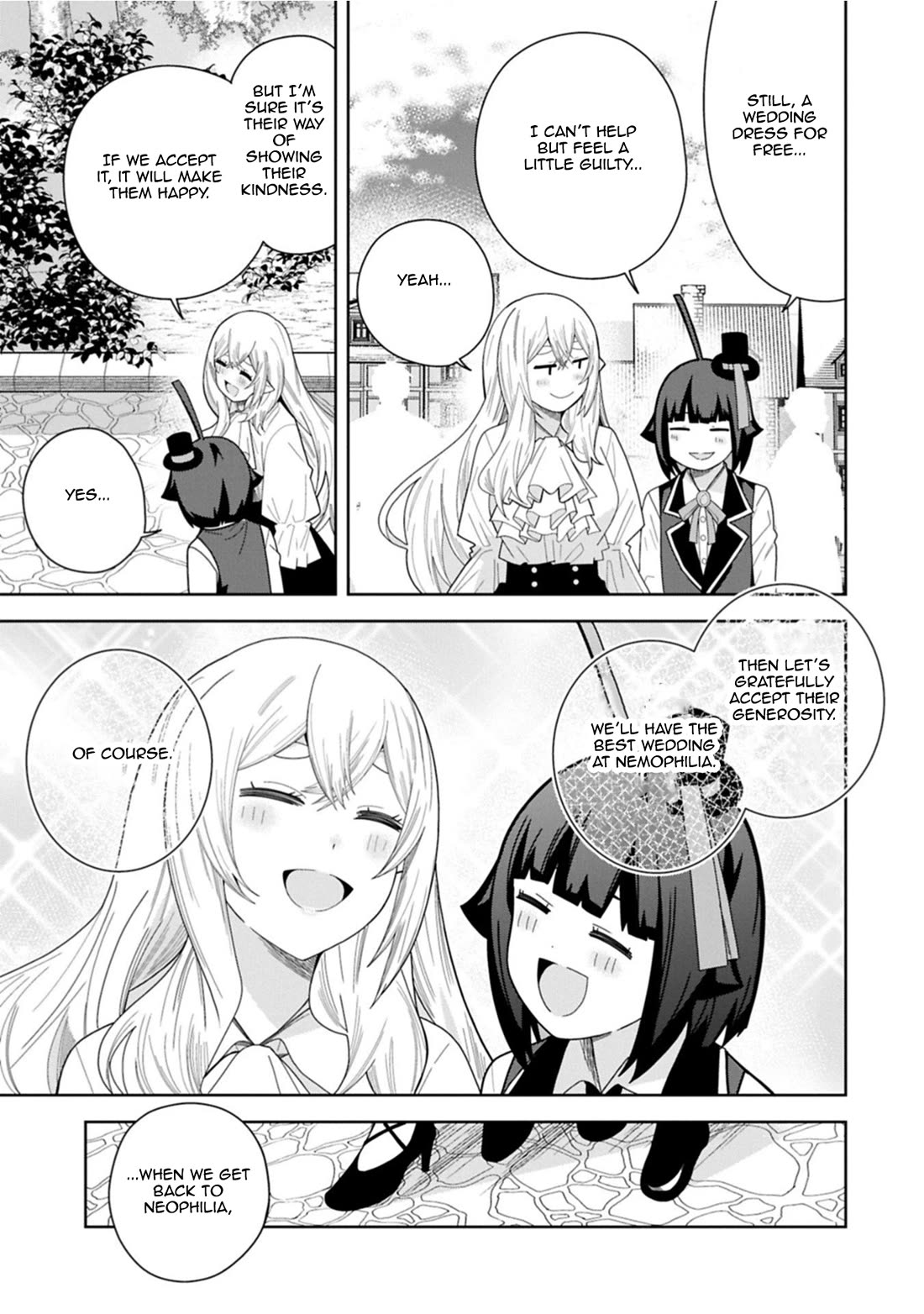 I Summoned the Devil to Grant Me a Wish, but I Married Her Instead Since She Was Adorable ~My New Devil Wife~ Chapter 54 page 9 - Chapter 54: A Feeling of Being Satisfied
