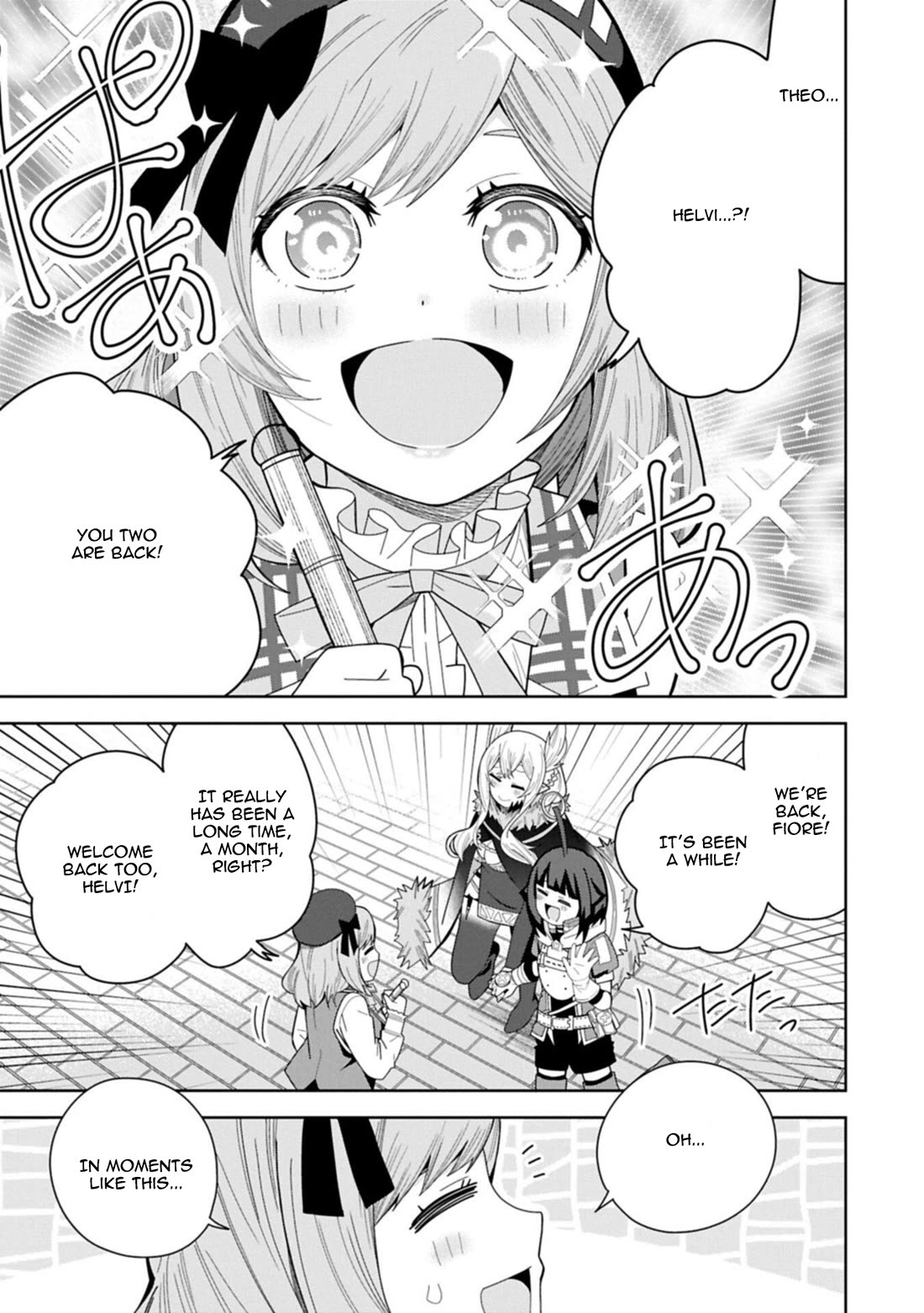 I Summoned the Devil to Grant Me a Wish, but I Married Her Instead Since She Was Adorable ~My New Devil Wife~ Chapter 55 page 13 - Chapter 55: We're Home