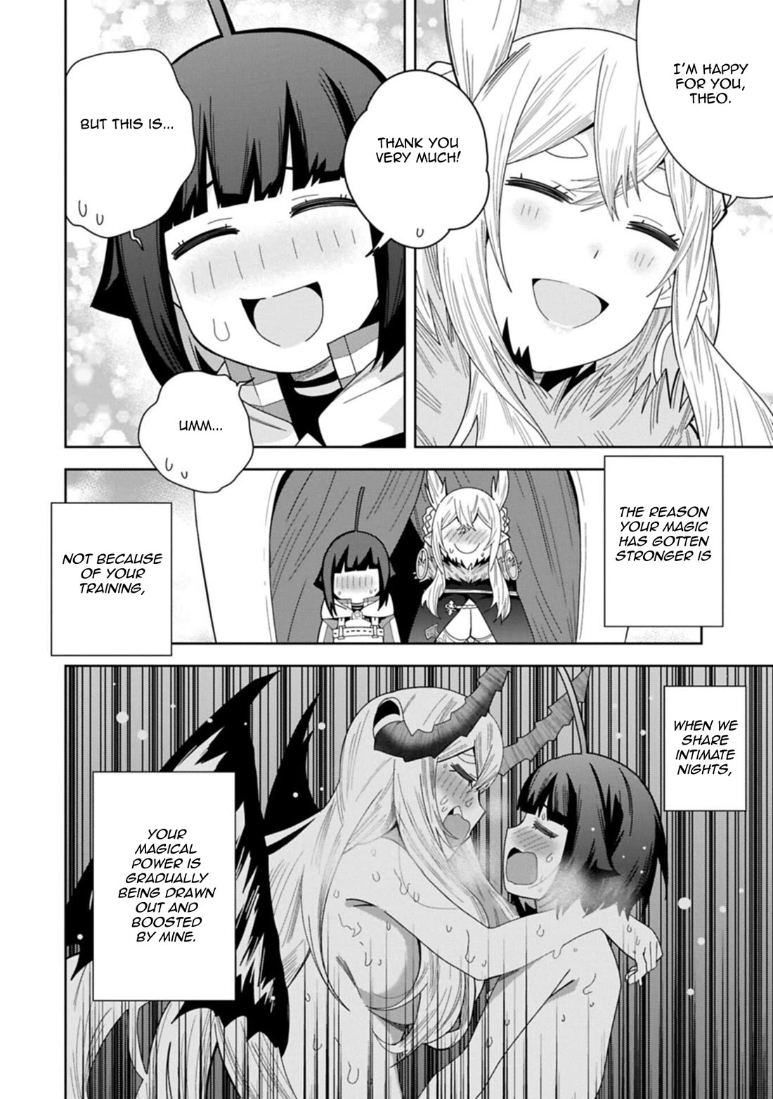 I Summoned the Devil to Grant Me a Wish, but I Married Her Instead Since She Was Adorable ~My New Devil Wife~ Chapter 55 page 4 - Chapter 55: We're Home