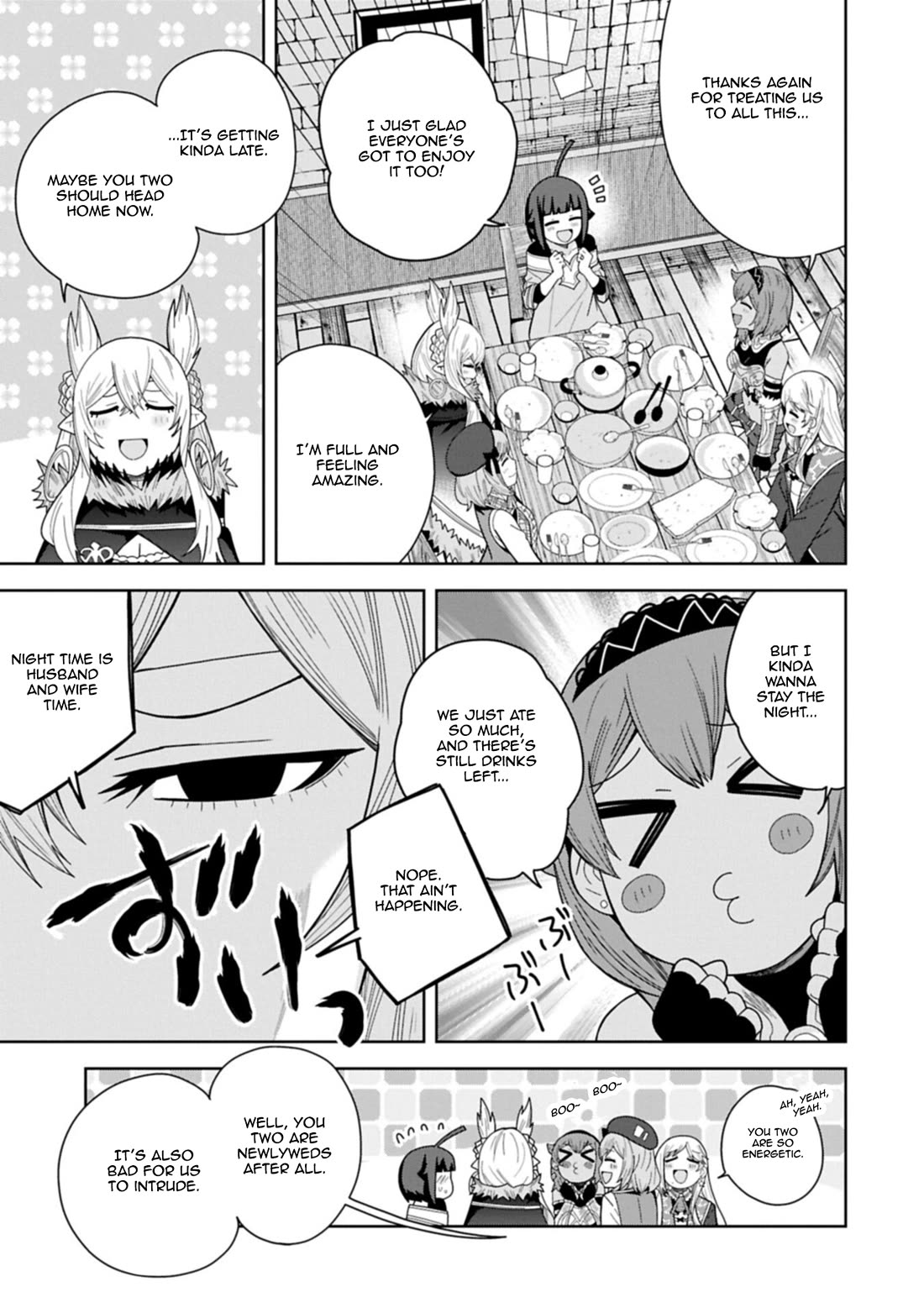 I Summoned the Devil to Grant Me a Wish, but I Married Her Instead Since She Was Adorable ~My New Devil Wife~ Chapter 56 page 11 - Chapter 56: We're Home