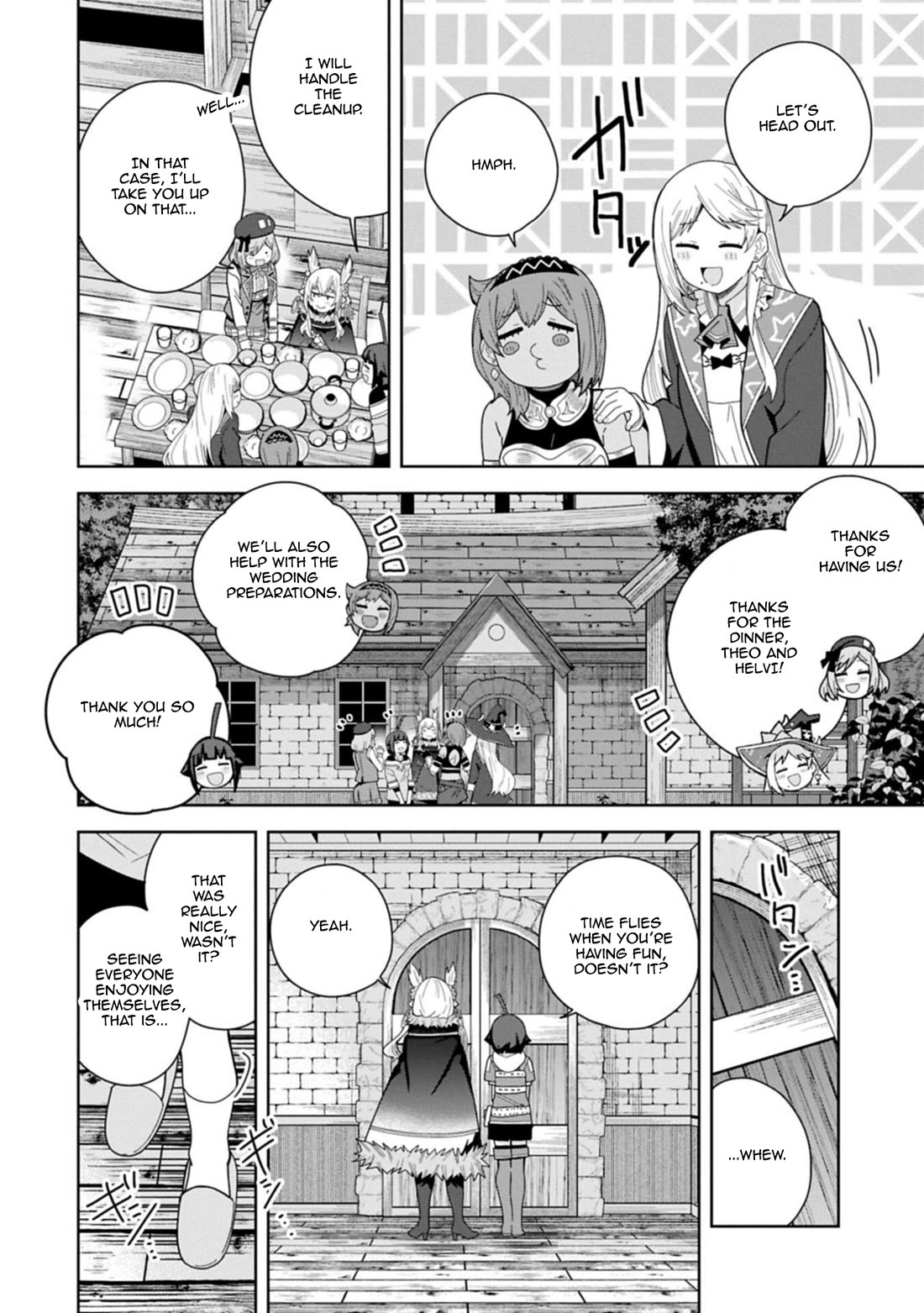 I Summoned the Devil to Grant Me a Wish, but I Married Her Instead Since She Was Adorable ~My New Devil Wife~ Chapter 56 page 12 - Chapter 56: We're Home