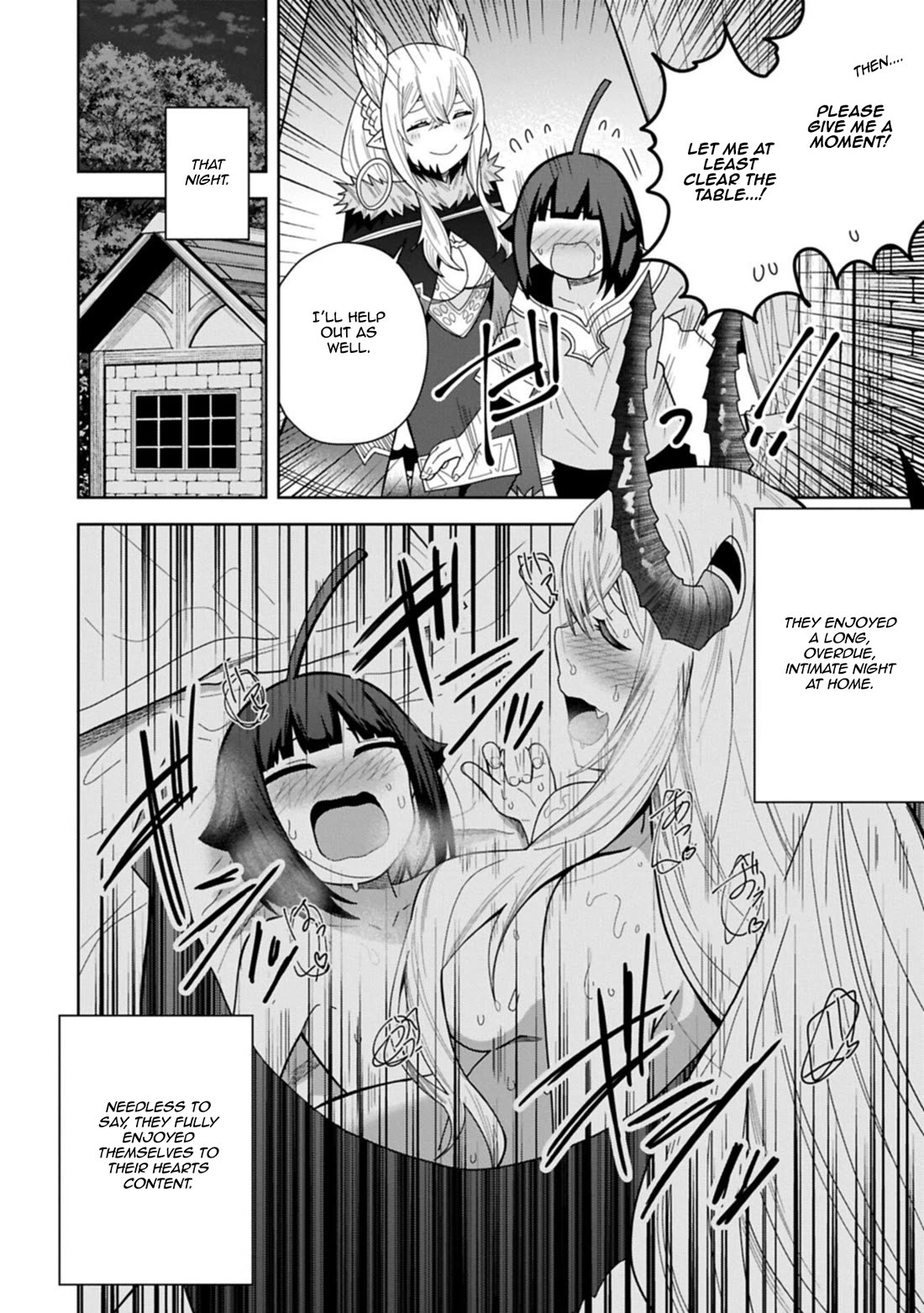 I Summoned the Devil to Grant Me a Wish, but I Married Her Instead Since She Was Adorable ~My New Devil Wife~ Chapter 56 page 14 - Chapter 56: We're Home