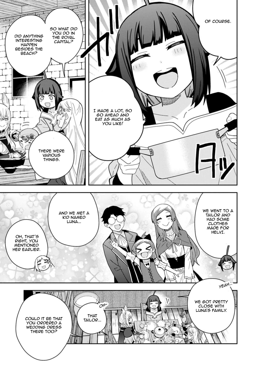 I Summoned the Devil to Grant Me a Wish, but I Married Her Instead Since She Was Adorable ~My New Devil Wife~ Chapter 56 page 7 - Chapter 56: We're Home