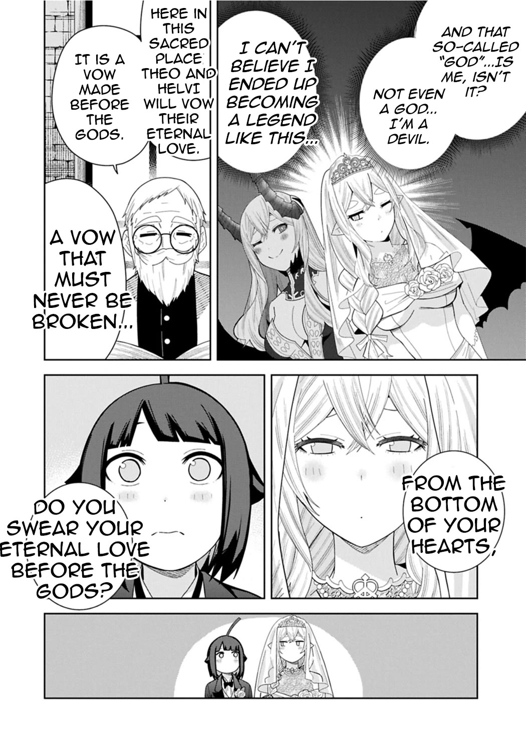I Summoned the Devil to Grant Me a Wish, but I Married Her Instead Since She Was Adorable ~My New Devil Wife~ Chapter 59 page 24 - Chapter 59: Congratulations!