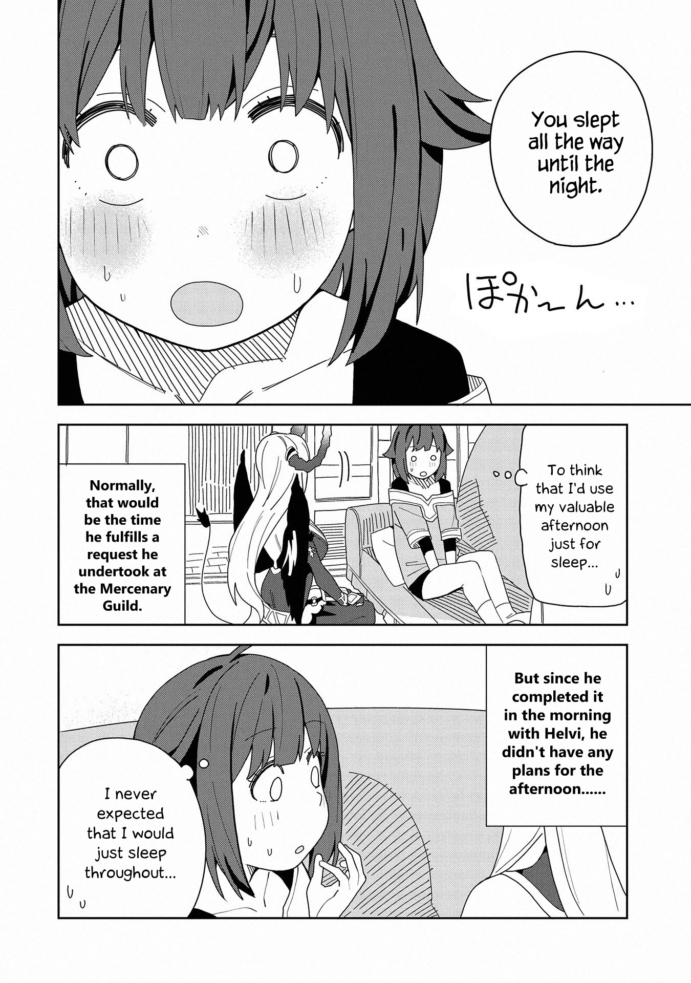 I Summoned the Devil to Grant Me a Wish, but I Married Her Instead Since She Was Adorable ~My New Devil Wife~ Chapter 7 page 4 - Chapter 7: Clearing the Trash