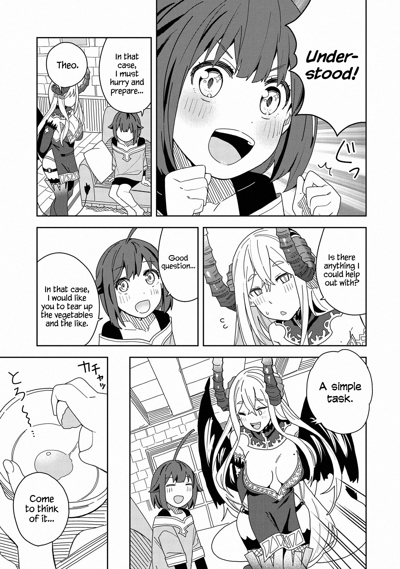 I Summoned the Devil to Grant Me a Wish, but I Married Her Instead Since She Was Adorable ~My New Devil Wife~ Chapter 7 page 7 - Chapter 7: Clearing the Trash