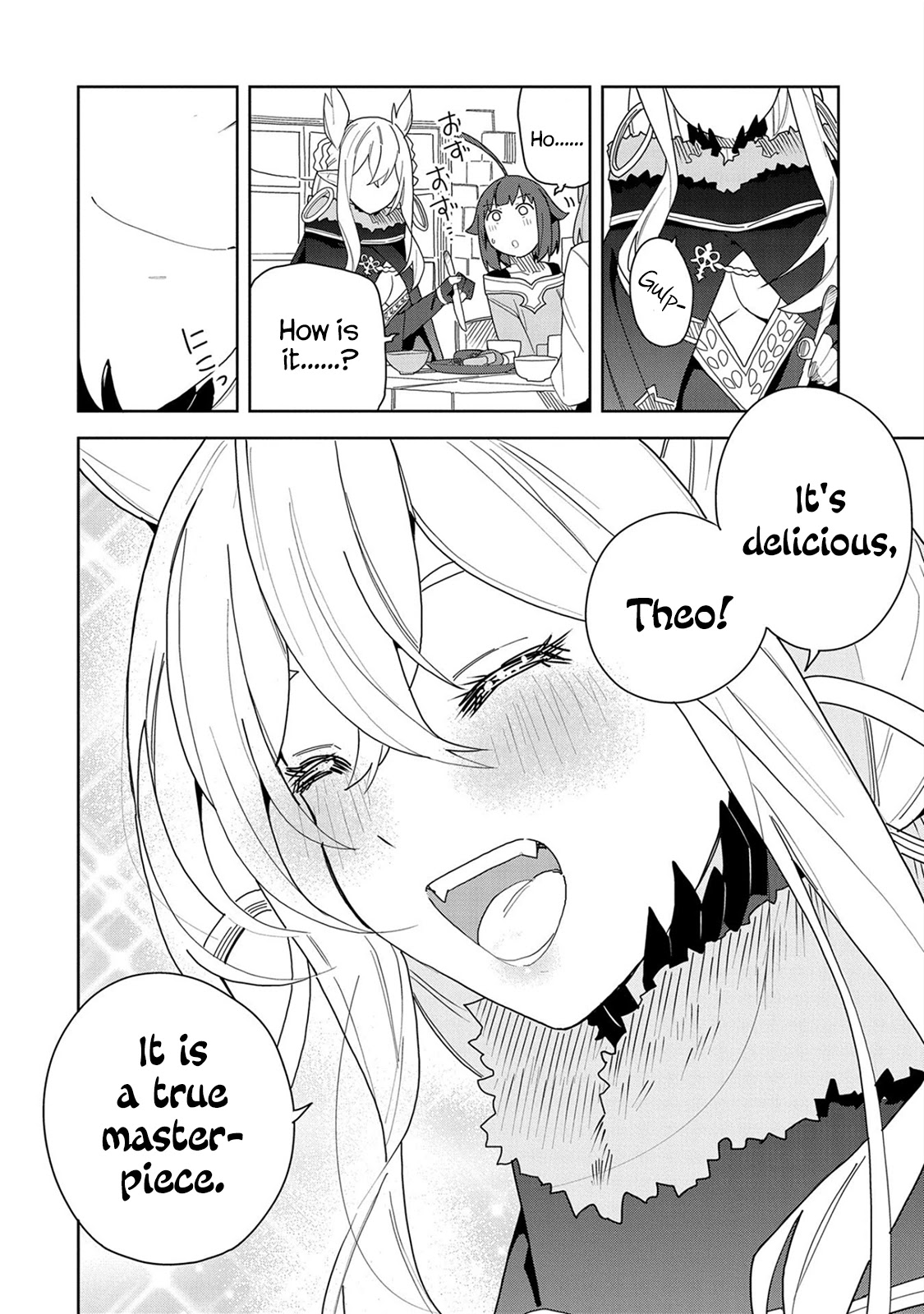 I Summoned the Devil to Grant Me a Wish, but I Married Her Instead Since She Was Adorable ~My New Devil Wife~ Chapter 8 page 10 - Chapter 8: Let's Eat Together