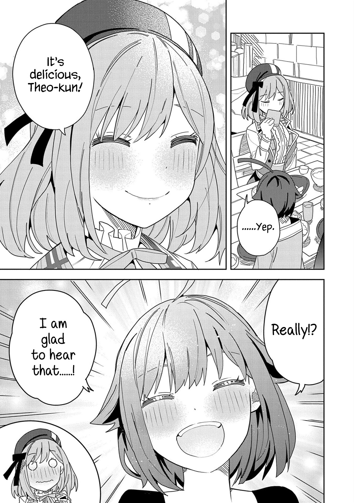 I Summoned the Devil to Grant Me a Wish, but I Married Her Instead Since She Was Adorable ~My New Devil Wife~ Chapter 8 page 11 - Chapter 8: Let's Eat Together