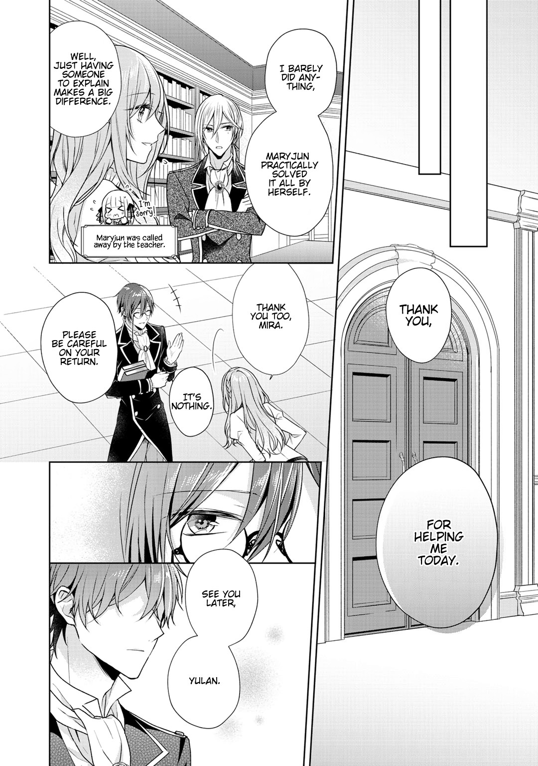 I Swear I Won't Bother You Again! Chapter 10.2 page 11 - Chapter 10.2