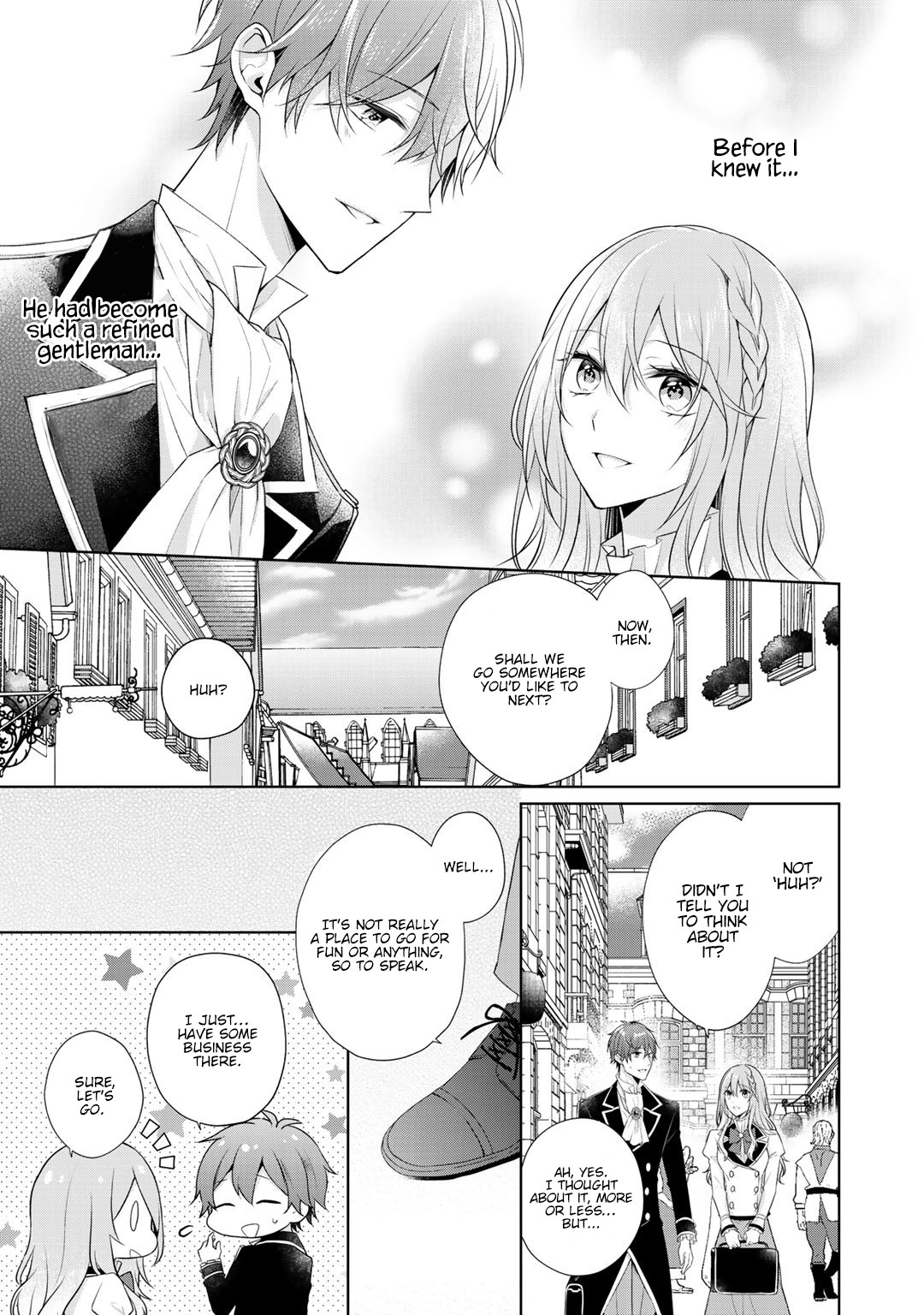 I Swear I Won't Bother You Again! Chapter 12.1 page 10 - Chapter 12.1