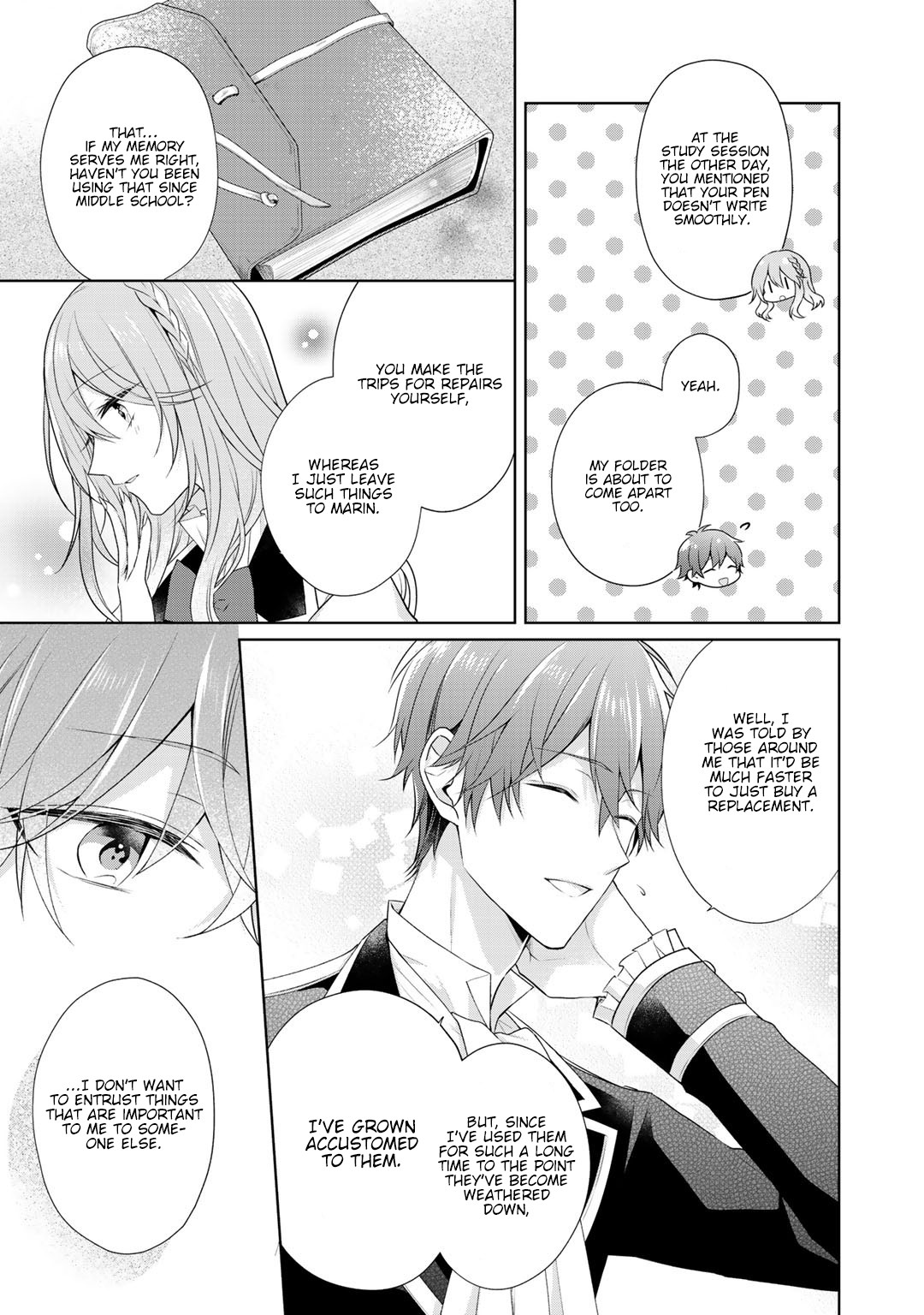 I Swear I Won't Bother You Again! Chapter 12.1 page 12 - Chapter 12.1