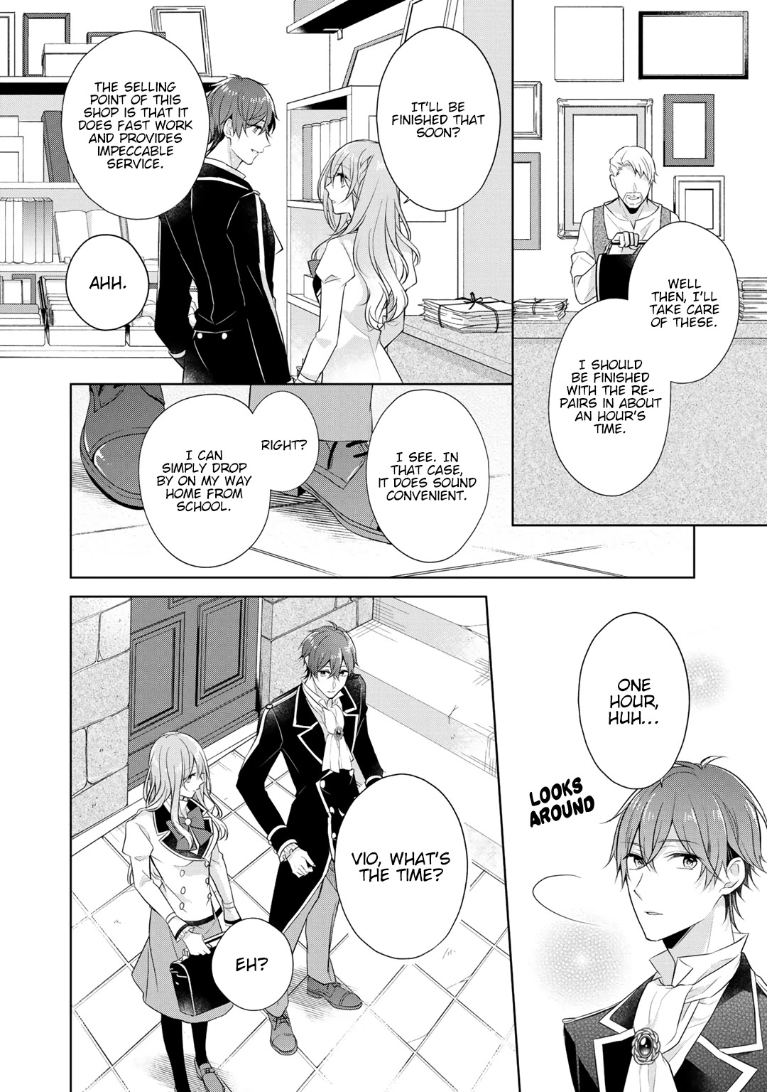I Swear I Won't Bother You Again! Chapter 12.2 page 3 - Chapter 12.2