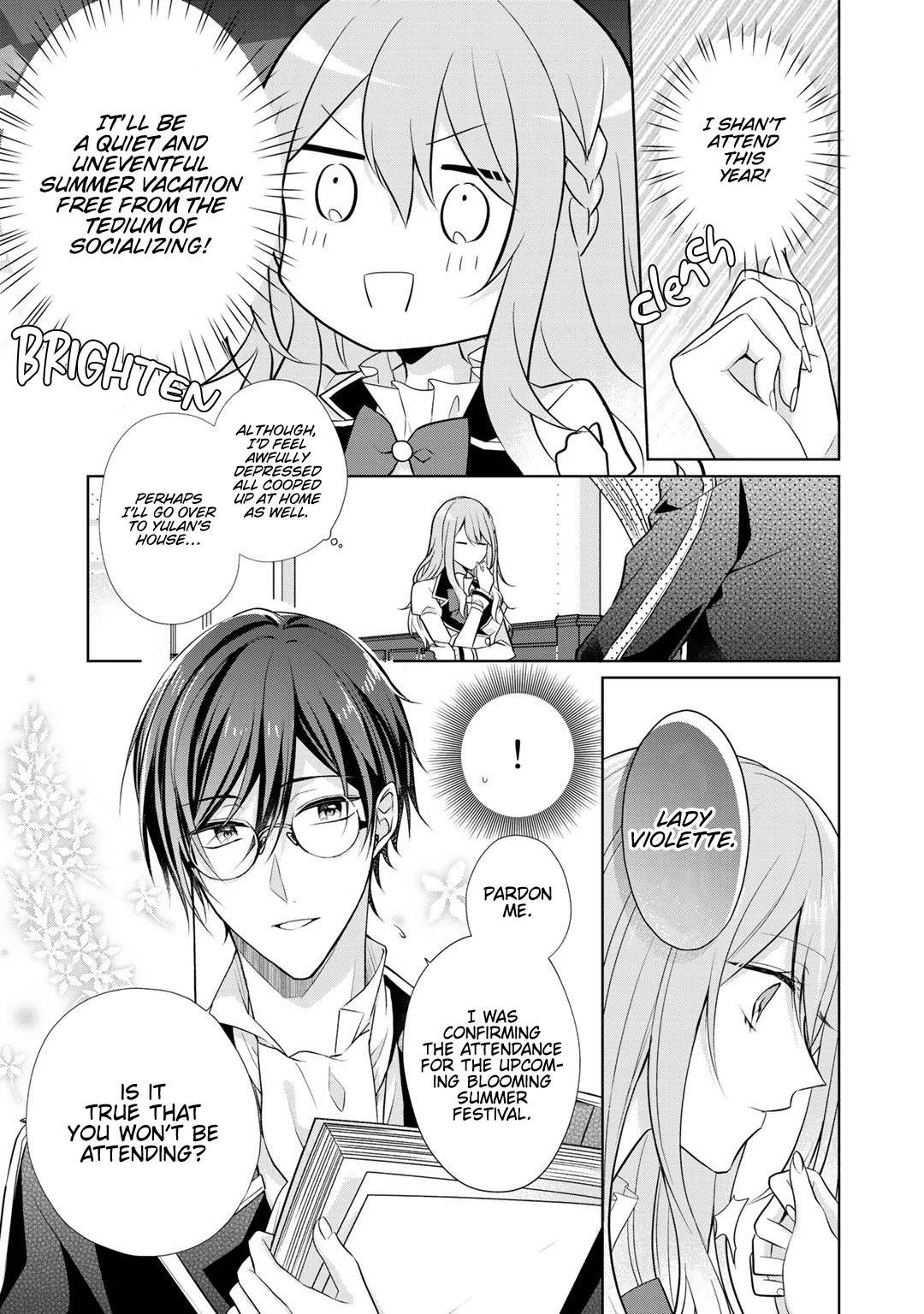 I Swear I Won't Bother You Again! Chapter 14.1 page 5 - Chapter 14.1